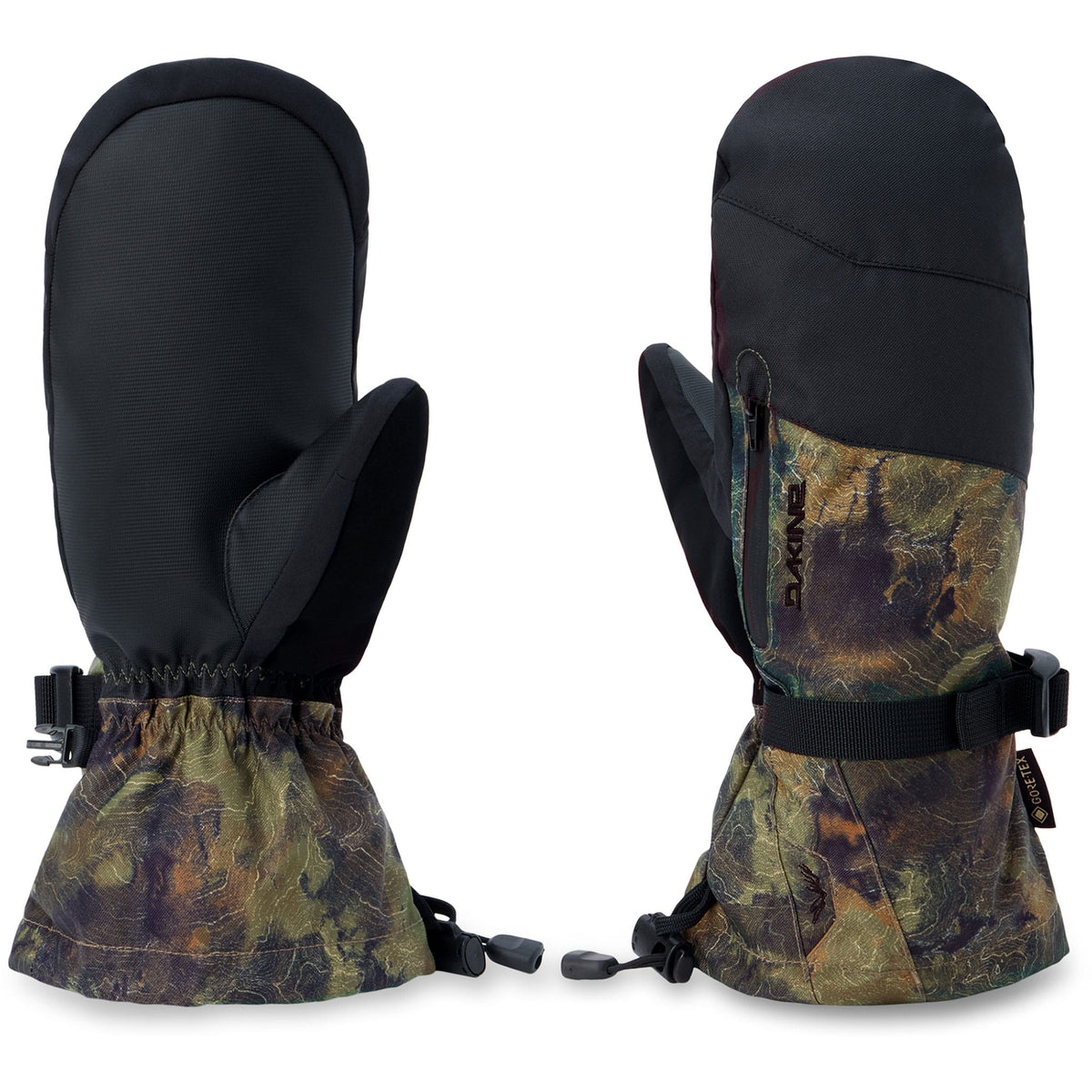 Dakine Titan 2.0 Gore-Tex Mitts Earth Topo Gloves & Mitts
