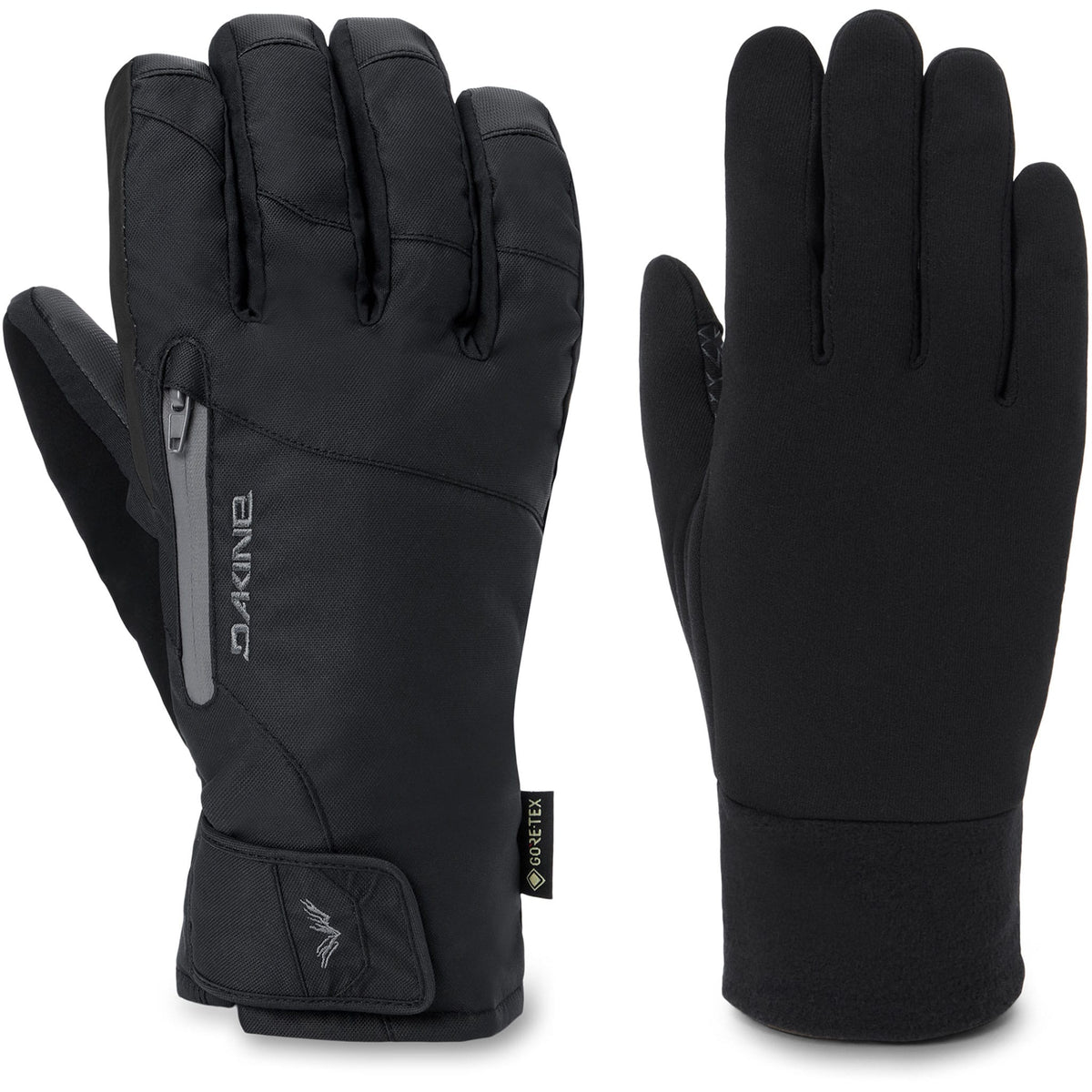 Dakine Titan 2.0 Gore-Tex Short Gloves Black Gloves & Mitts