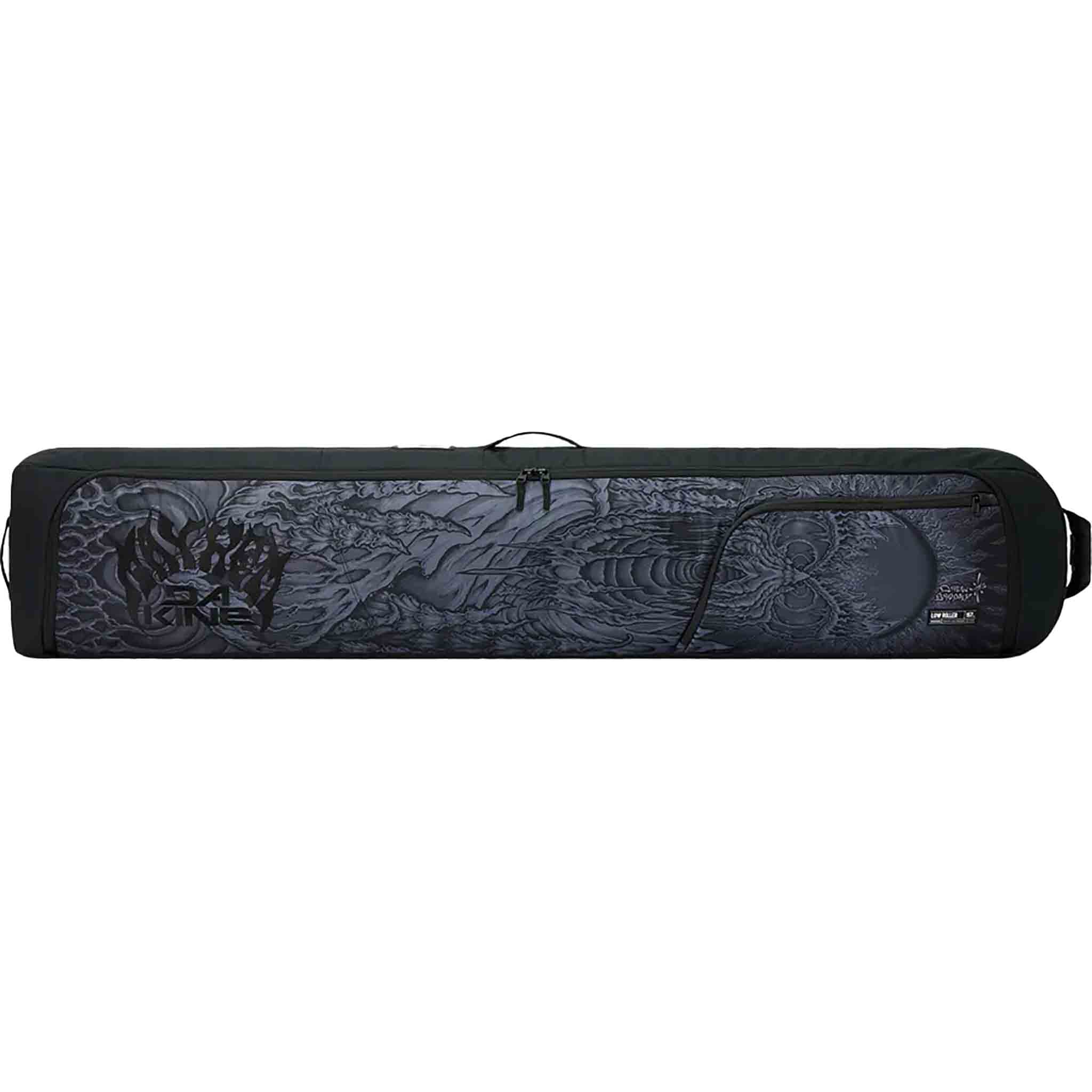 Dakine X Mayhem Low Roller Board Bag Black 2025 Snowboard Bag