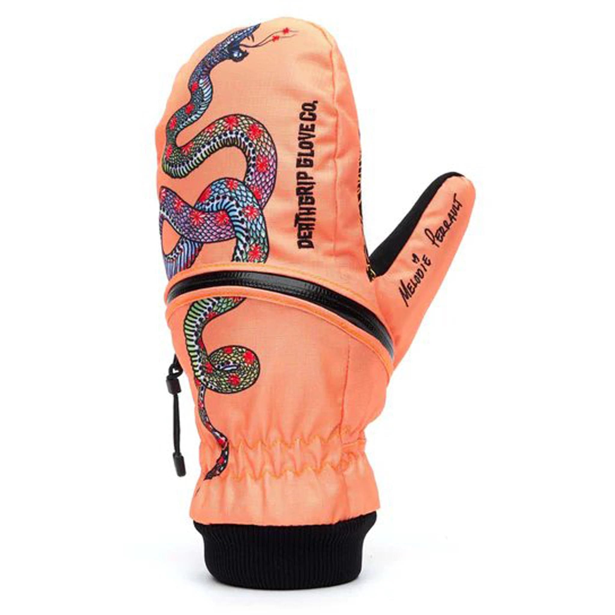 Deathgrip Co X Melodie Perrault Ghoul Mitt Peach Gloves & Mitts