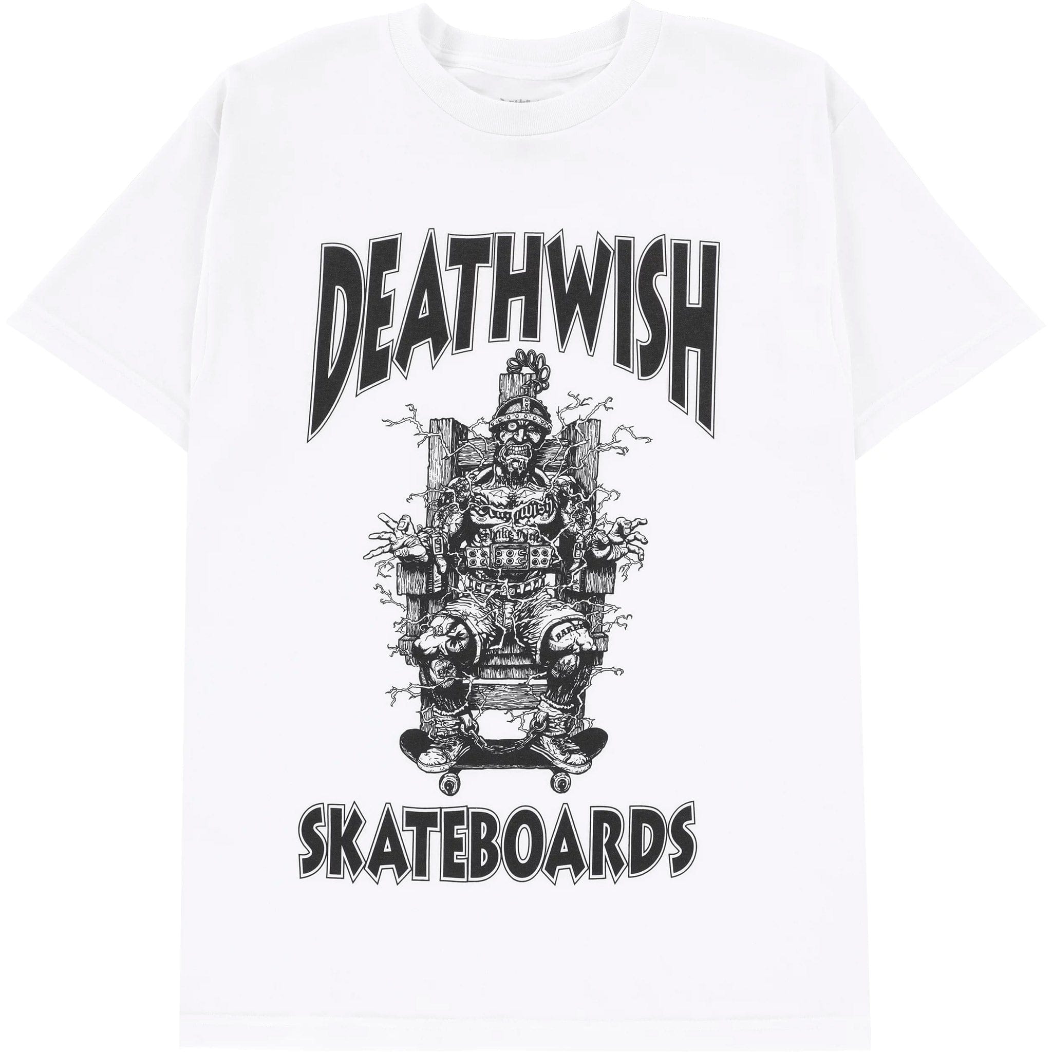 Deathwish Death Chair Tee White T Shirt