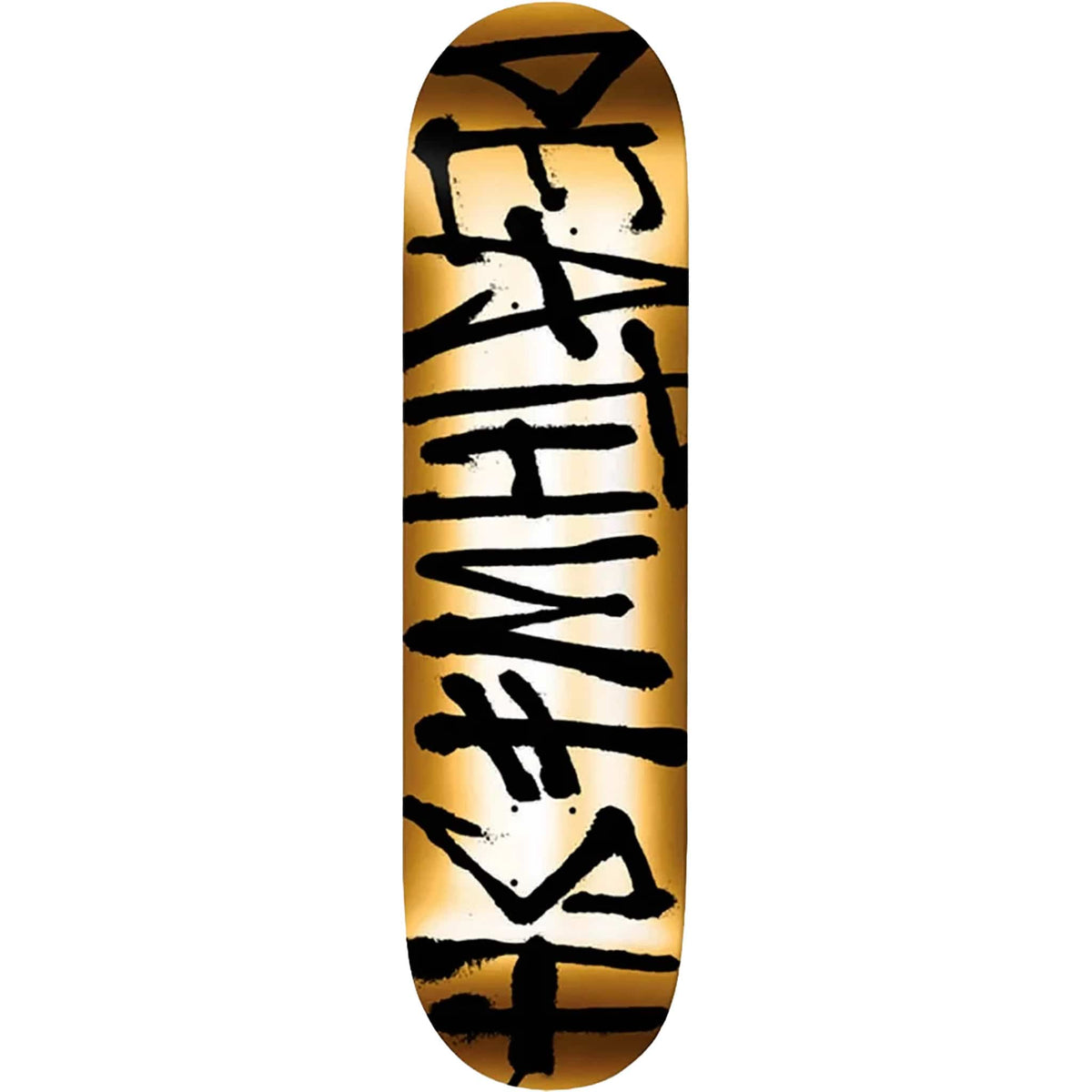 Deathwish El Dorado Spray Gold Skateboard Deck 8.25" Skateboard