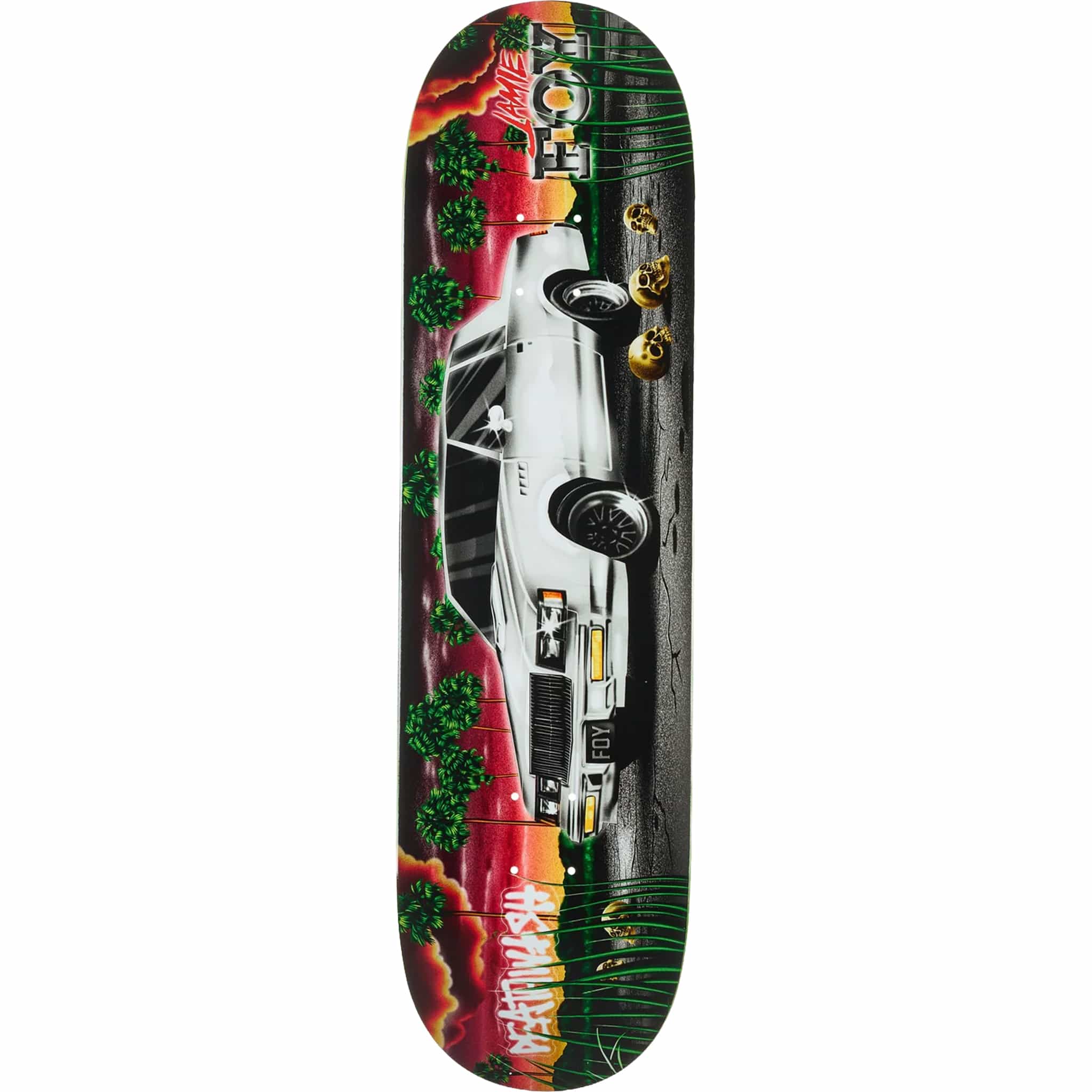 Deathwish Jamie Foy Samborgini Twin Skateboard Deck 8.5" Skateboard