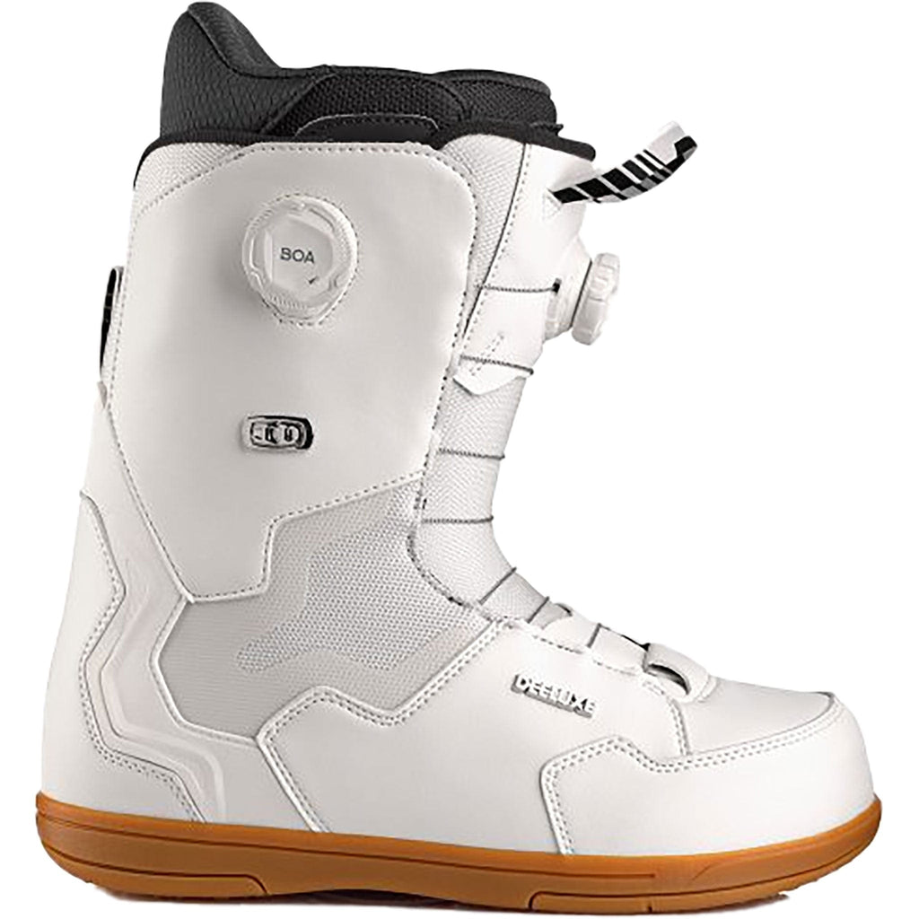 Deeluxe ID Dual Boa Snowboard Boot White 2024 Mens Boots