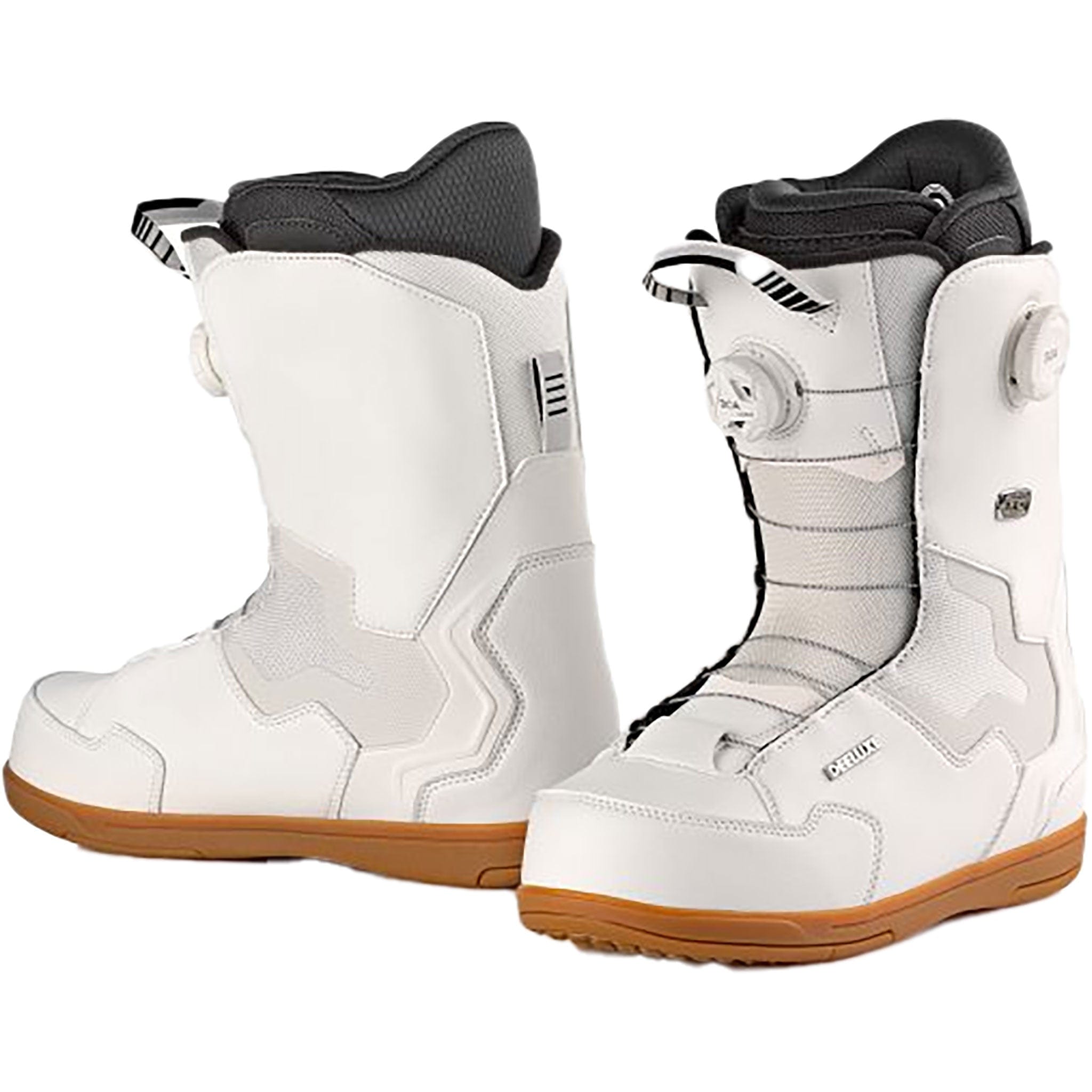 Deeluxe ID Dual Boa Snowboard Boot White 2024 Mens Boots