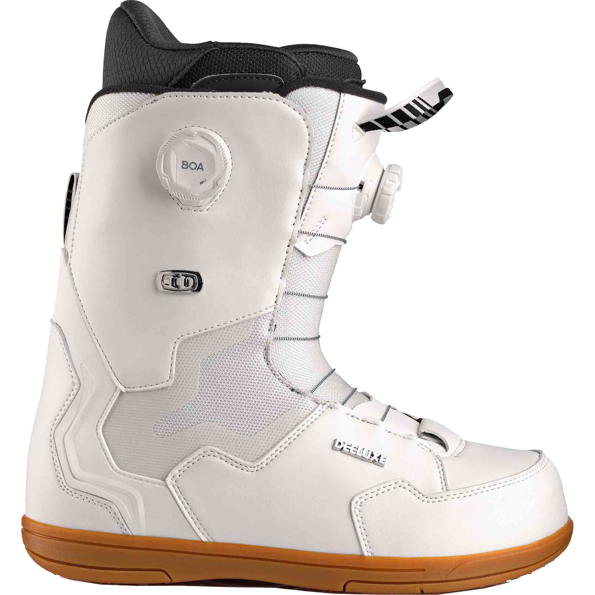 Deeluxe ID Dual Boa Snowboard Boot White 2025 Mens Boots