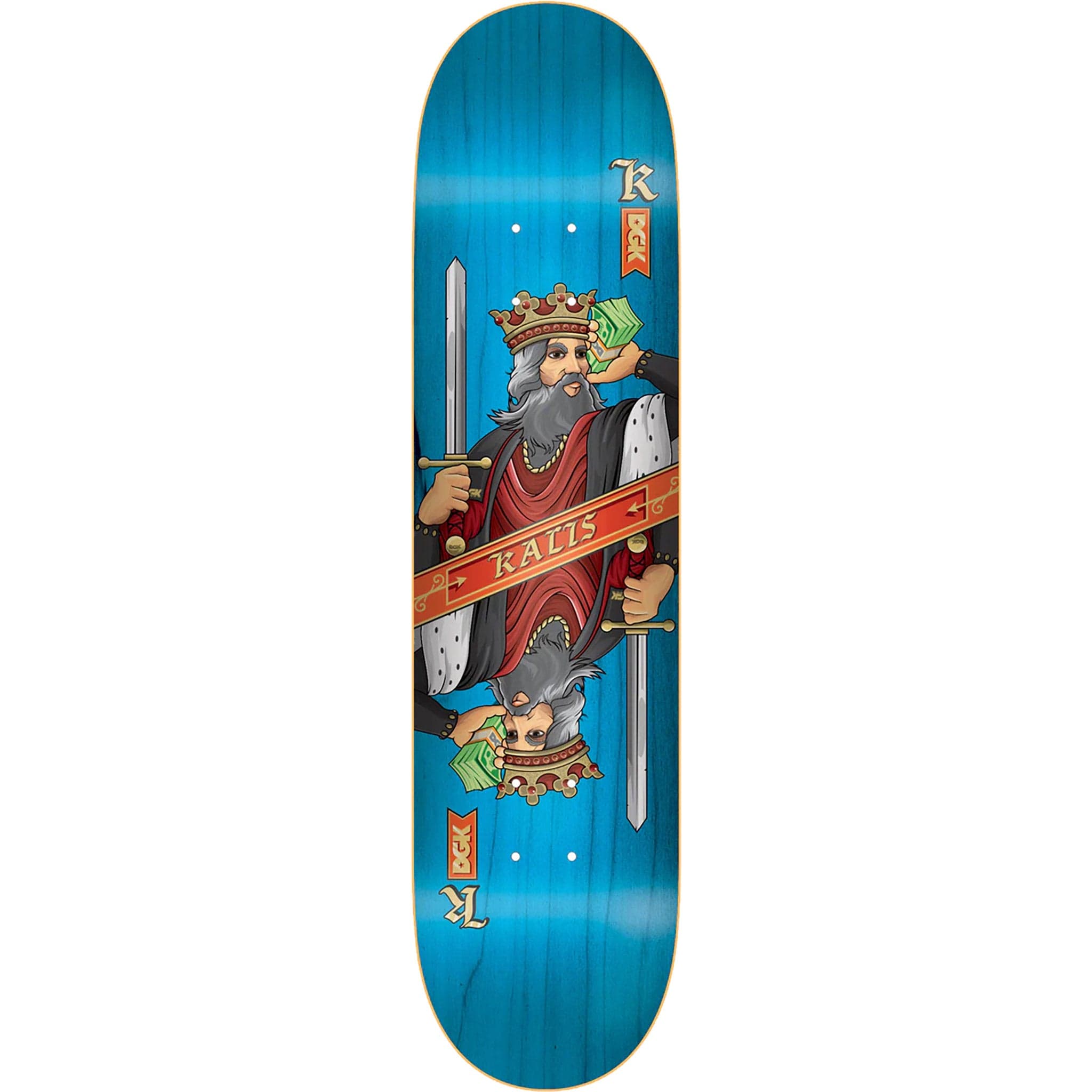 DGK Kingdom Kalis 8.06 Skateboard Deck Skateboard