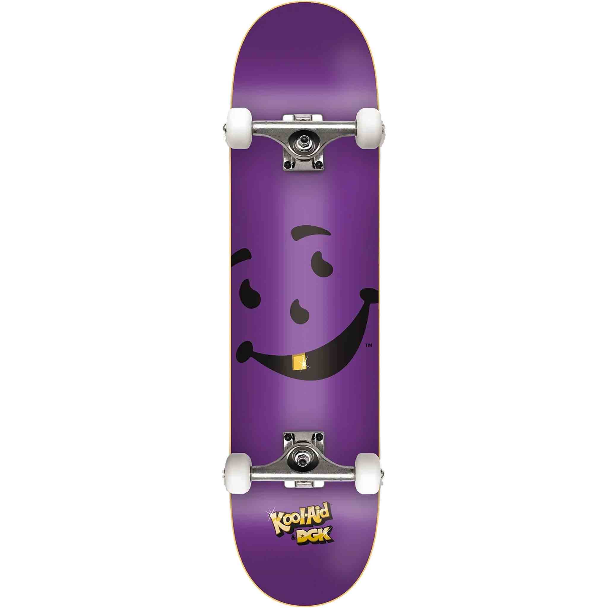 DGK X Kool Aid Thirst 8" Purple Skateboard Complete Purple Skateboard Complete