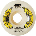 Dial Tone Herrington Banana Phone Conical Cut Skateboard Wheels 99a 52mm Skateboard Wheels