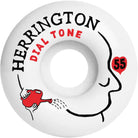 Dial Tone Herrington Kind Mind Conical Cut Skateboard Wheels 99a 55mm Skateboard Wheels