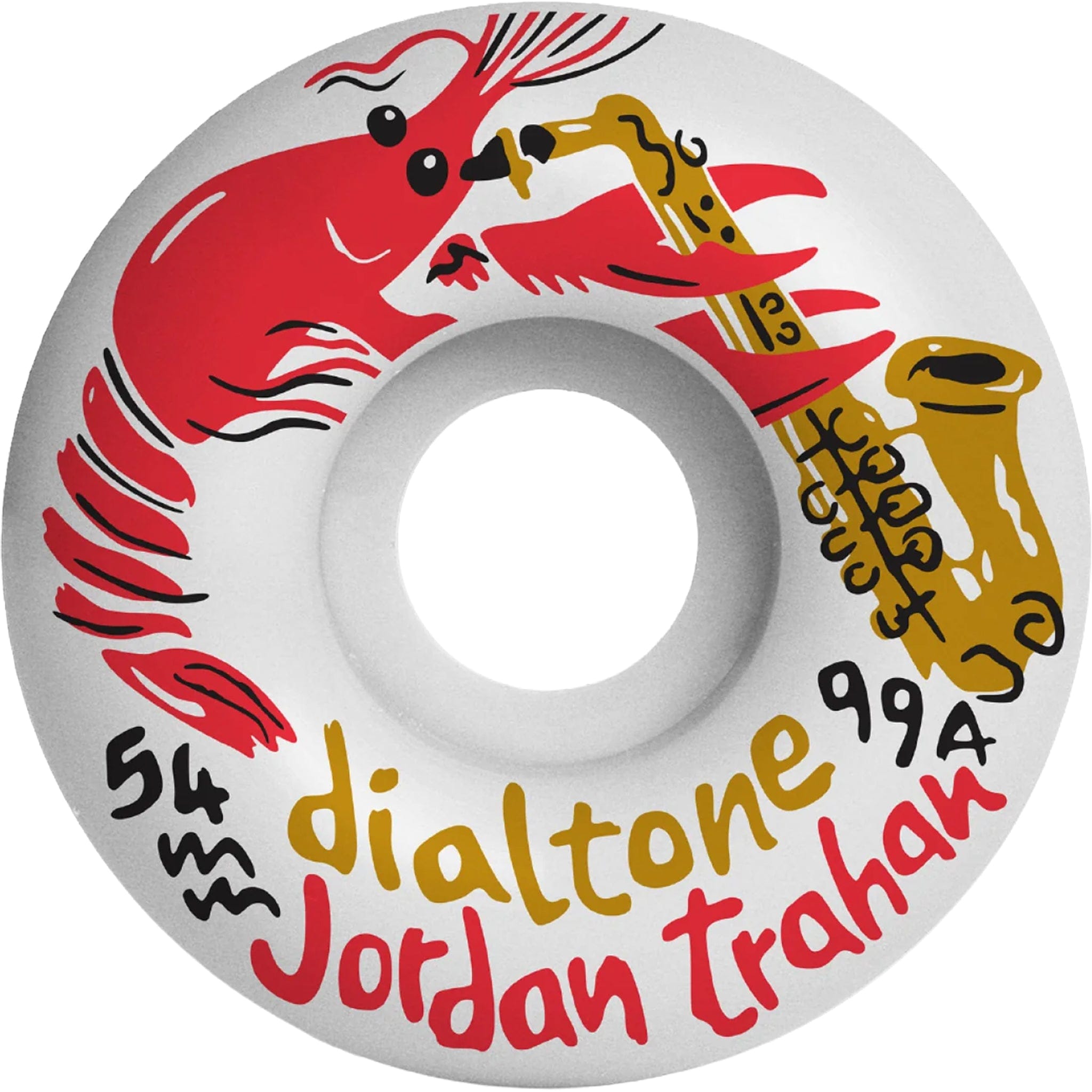 Dial Tone Trahan Zydeco Standard Skateboard Wheels 99a 54mm Skateboard Wheels