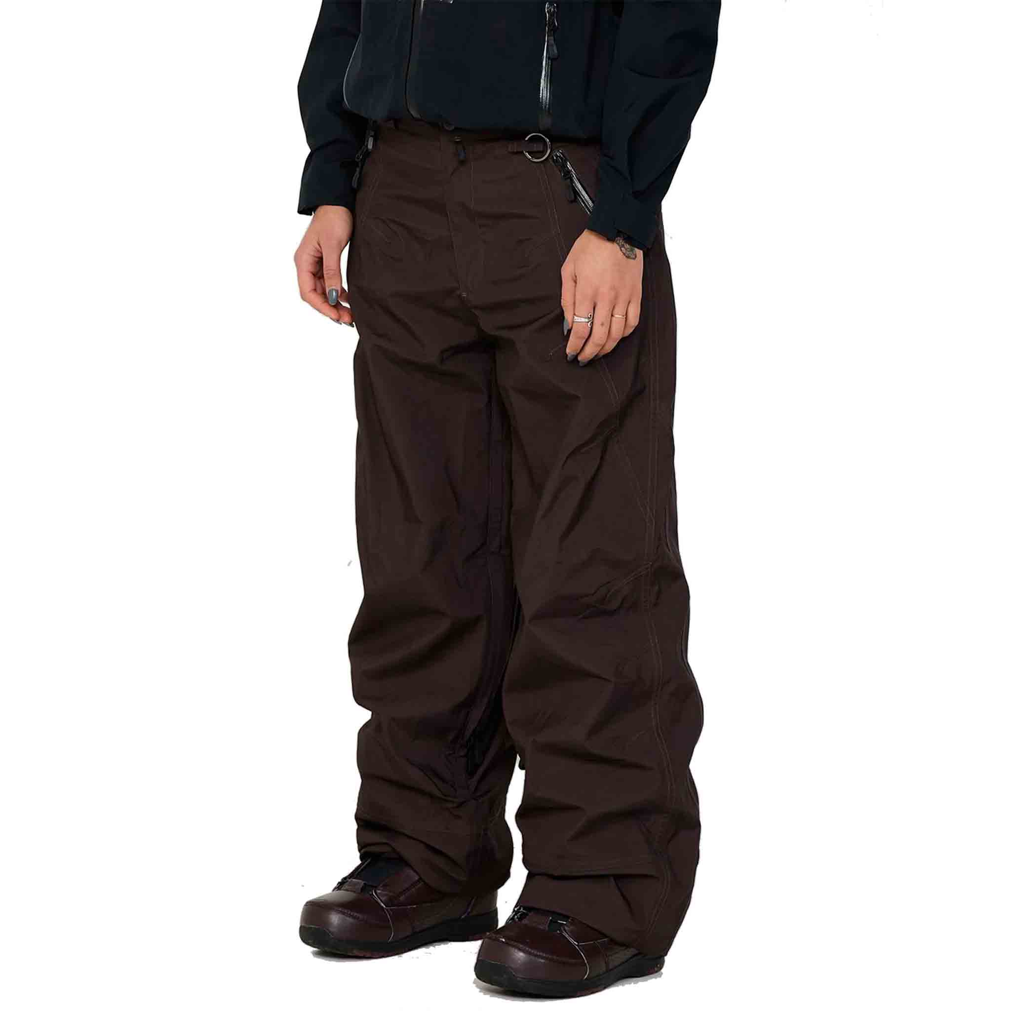 Dialrange Ossa 3L Umber Brown – Mens Snowboard Pants - Sanction