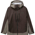 Dialrange Roland 3L Shell Jacket Moss Brown Mens Snowboard Coat
