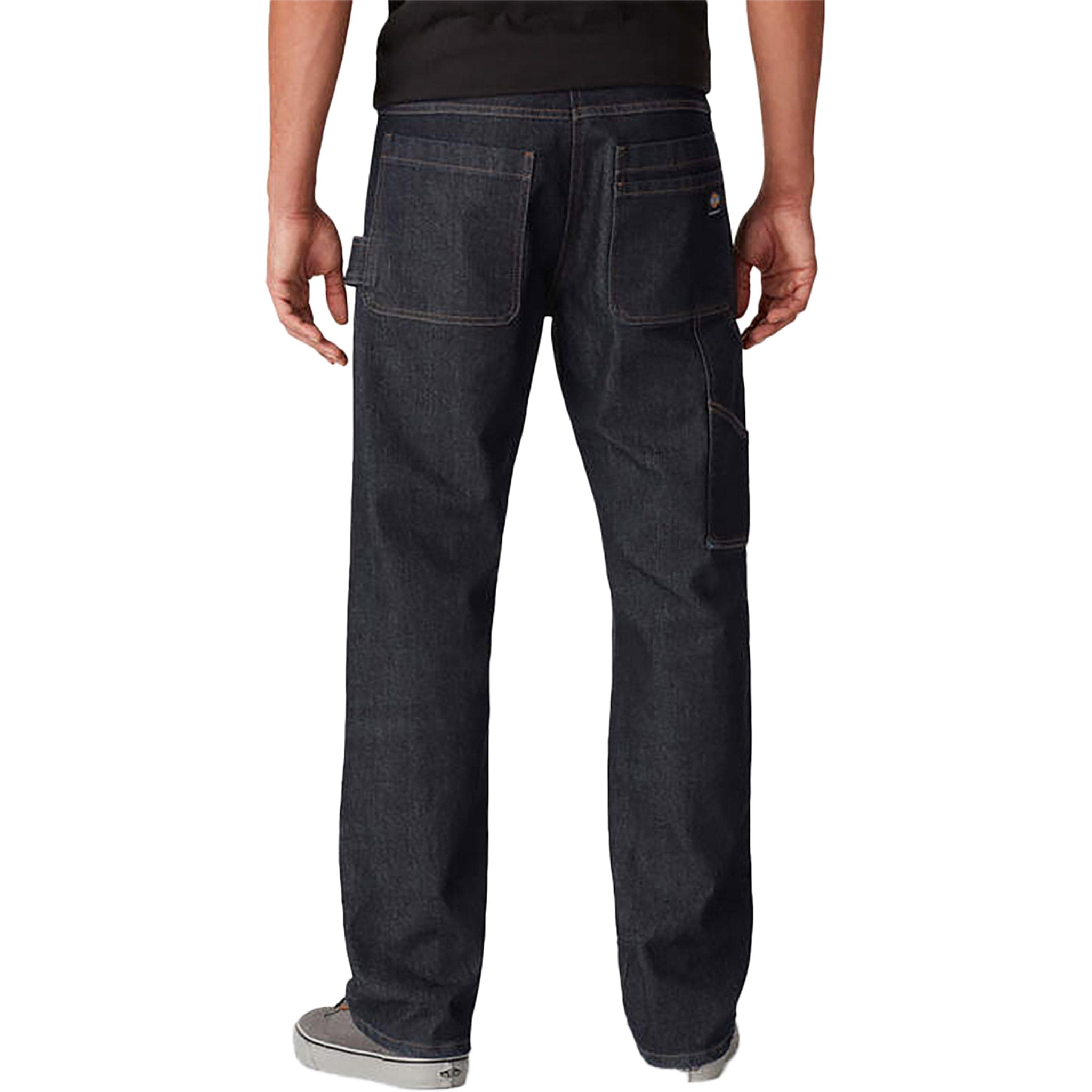 Dickies Baggy Washed Denim Pant Black Pants