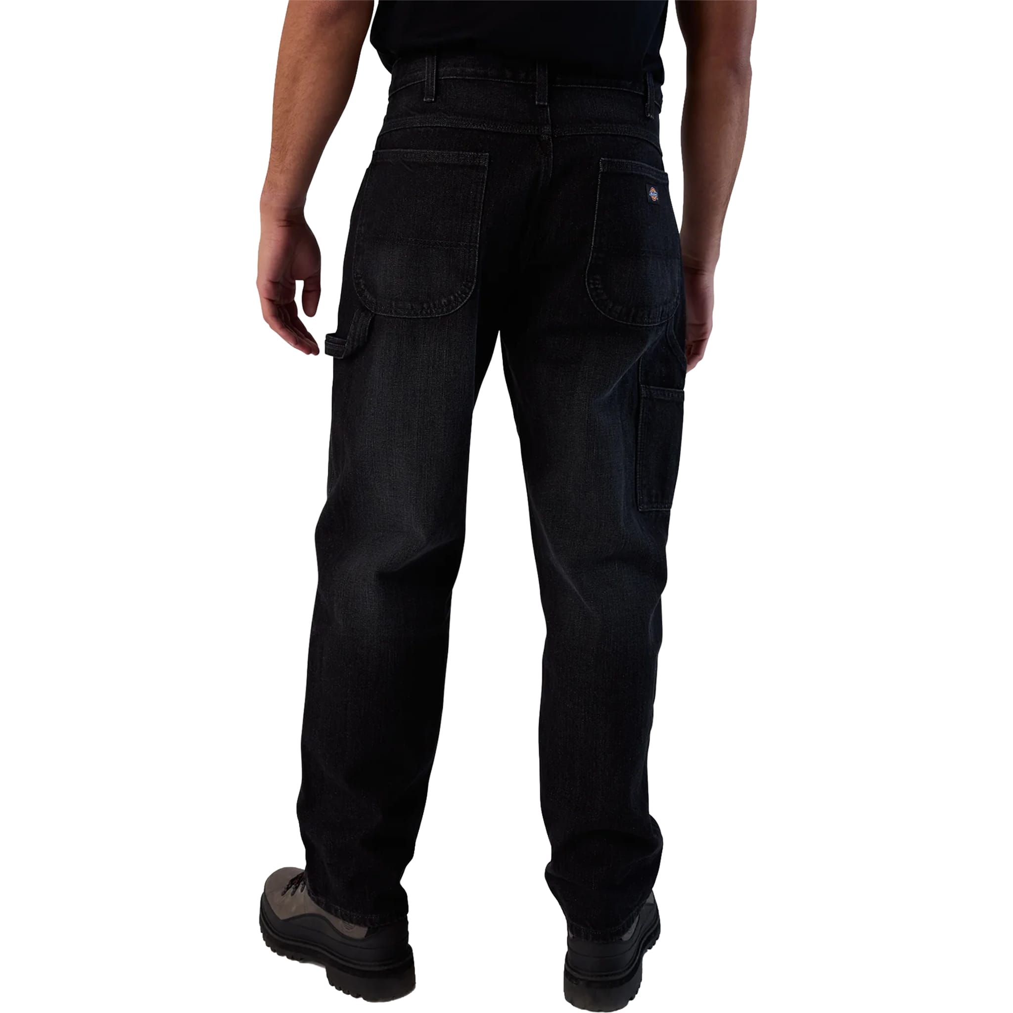 Dickies Relaxed Fit Heavyweight Carpenter Jeans Black Denim Pants