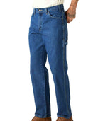 Dickies Relaxed Fit Heavyweight Carpenter Jeans Stonewashed Indigo Blue Pants