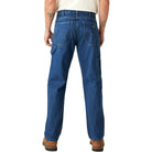 Dickies Relaxed Fit Heavyweight Carpenter Jeans Stonewashed Indigo Blue Pants