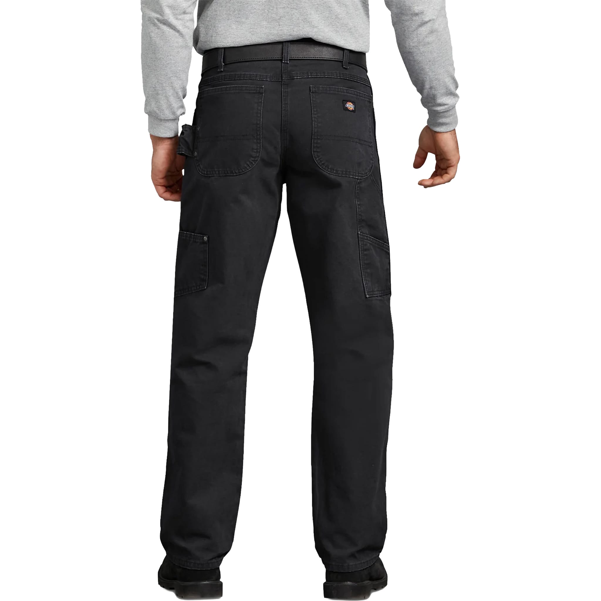 Dickies Relaxed Sanded Duck Carpenter Pants Rinsed Black Pants