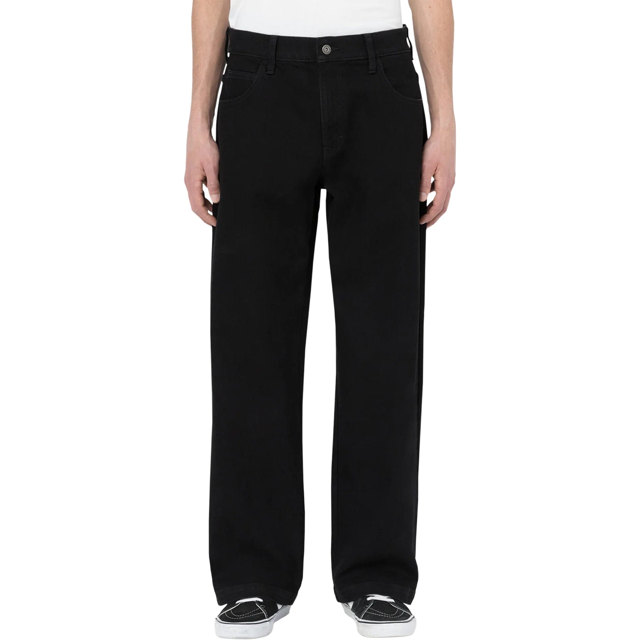 Dickies Skateboarding Wingville Loose Fit Denim Black Pants