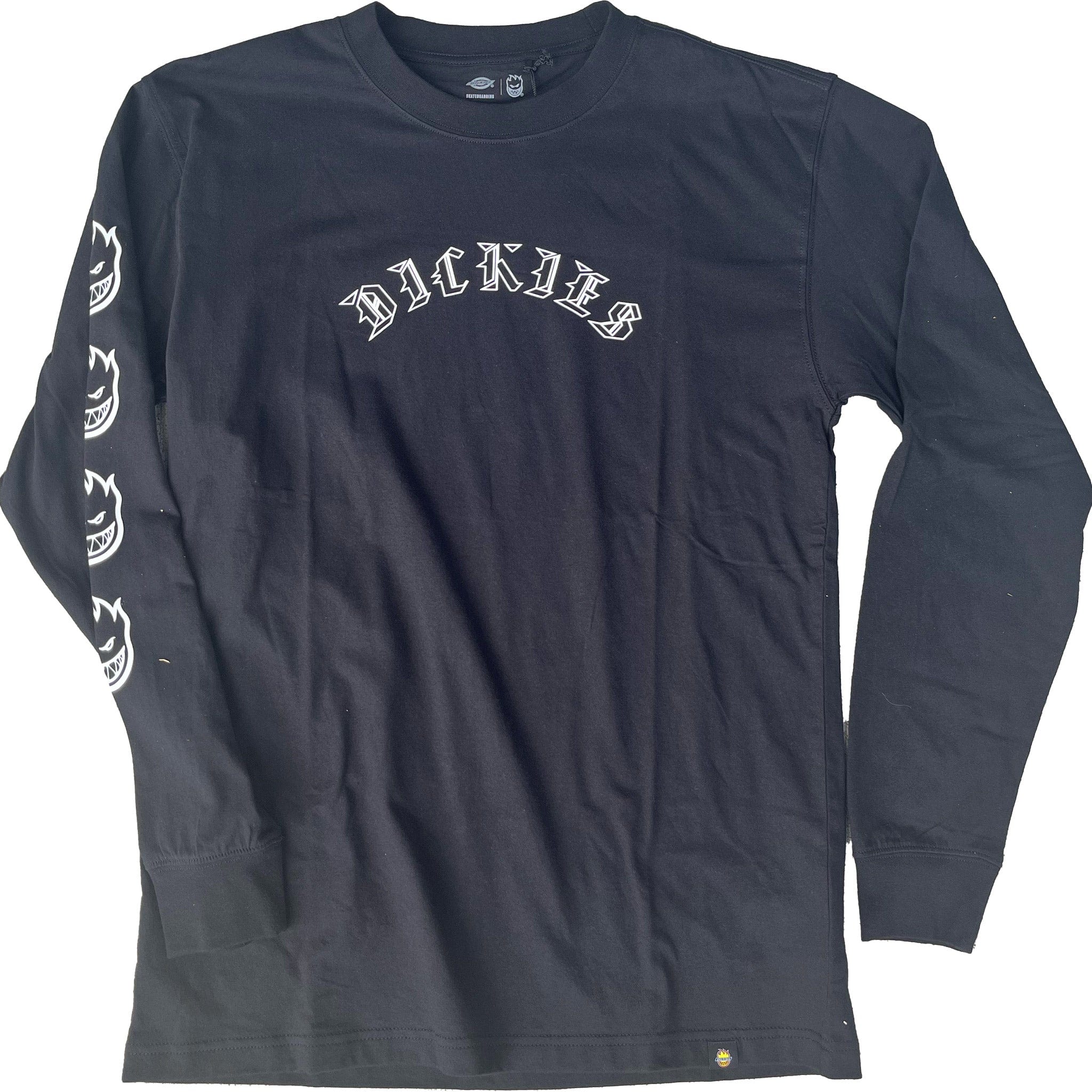 Dickies X Spitfire Knit Long Sleeve Tee Black T Shirt