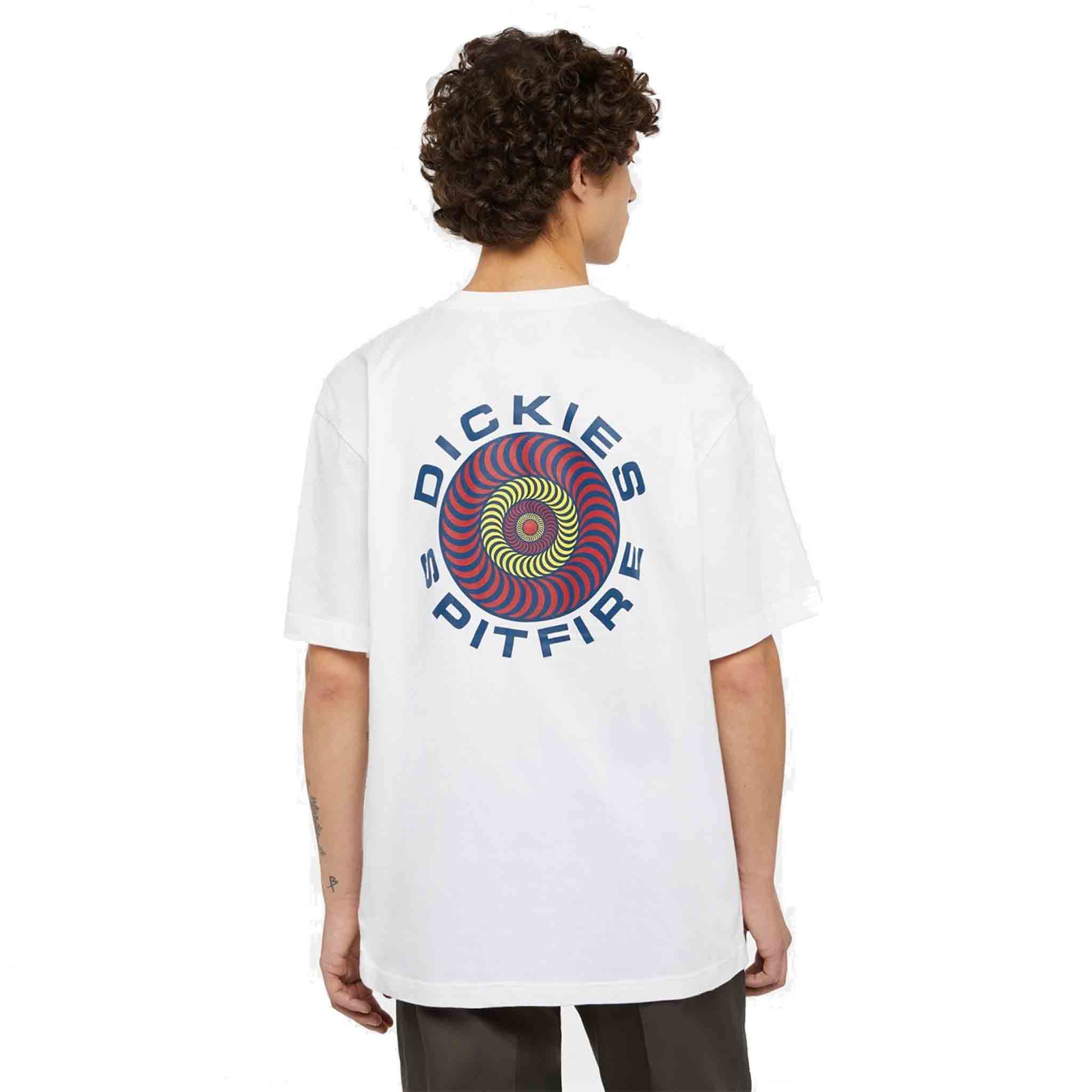 Dickies X Spitfire Knit Short Sleeve Tee White T Shirt