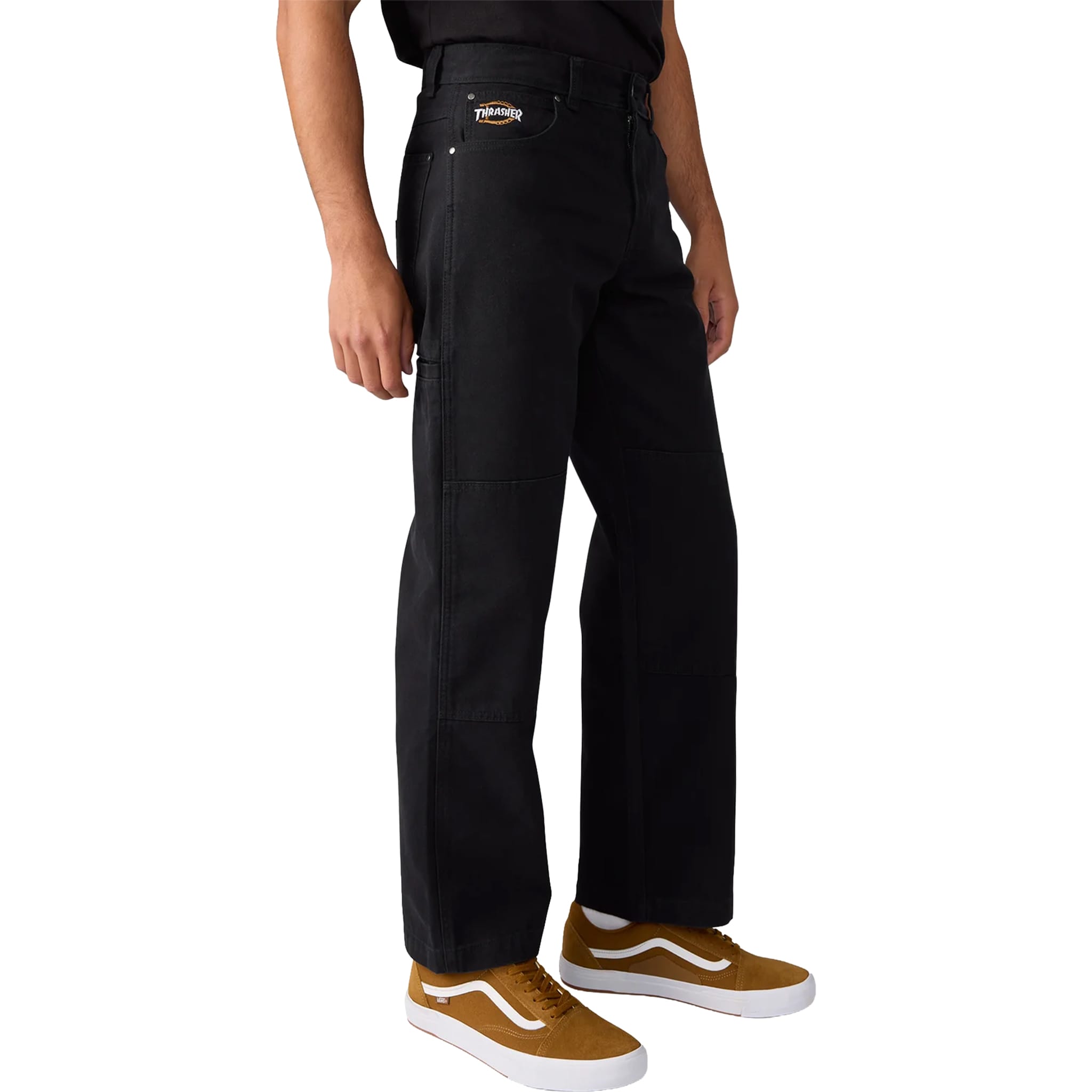 Dickies x Thrasher Double Knee Pants Black Pants