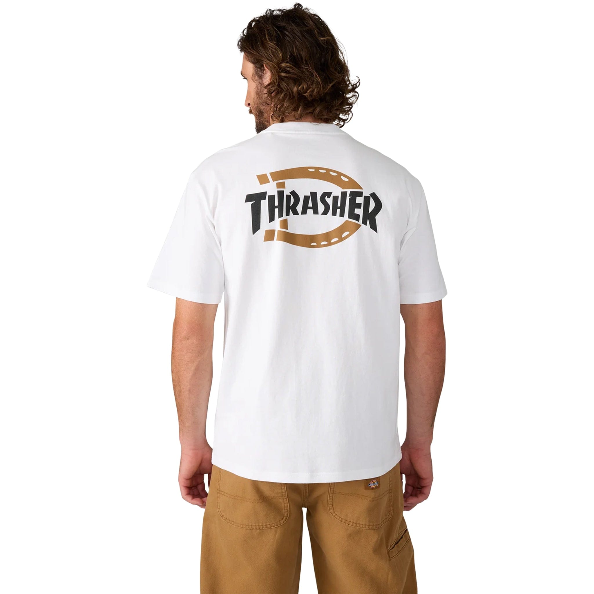 Dickies X Thrasher Tee White T Shirt