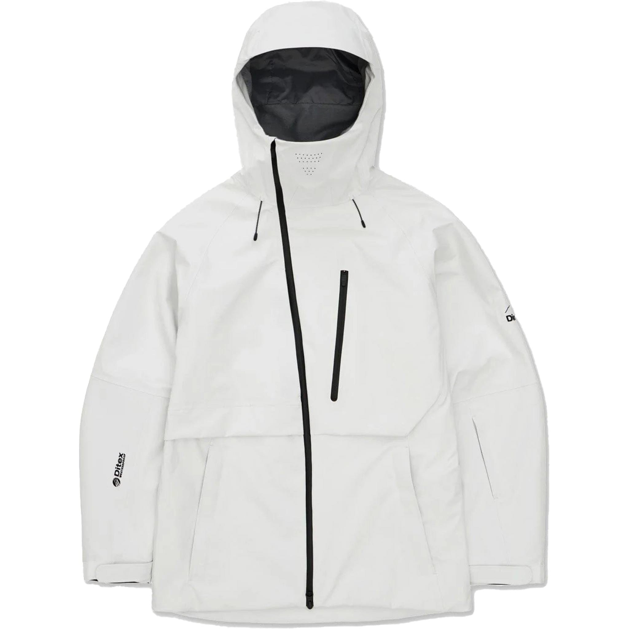 Dimito 24 Apex Jacket Cool White 2025 Mens Snowboard Coat