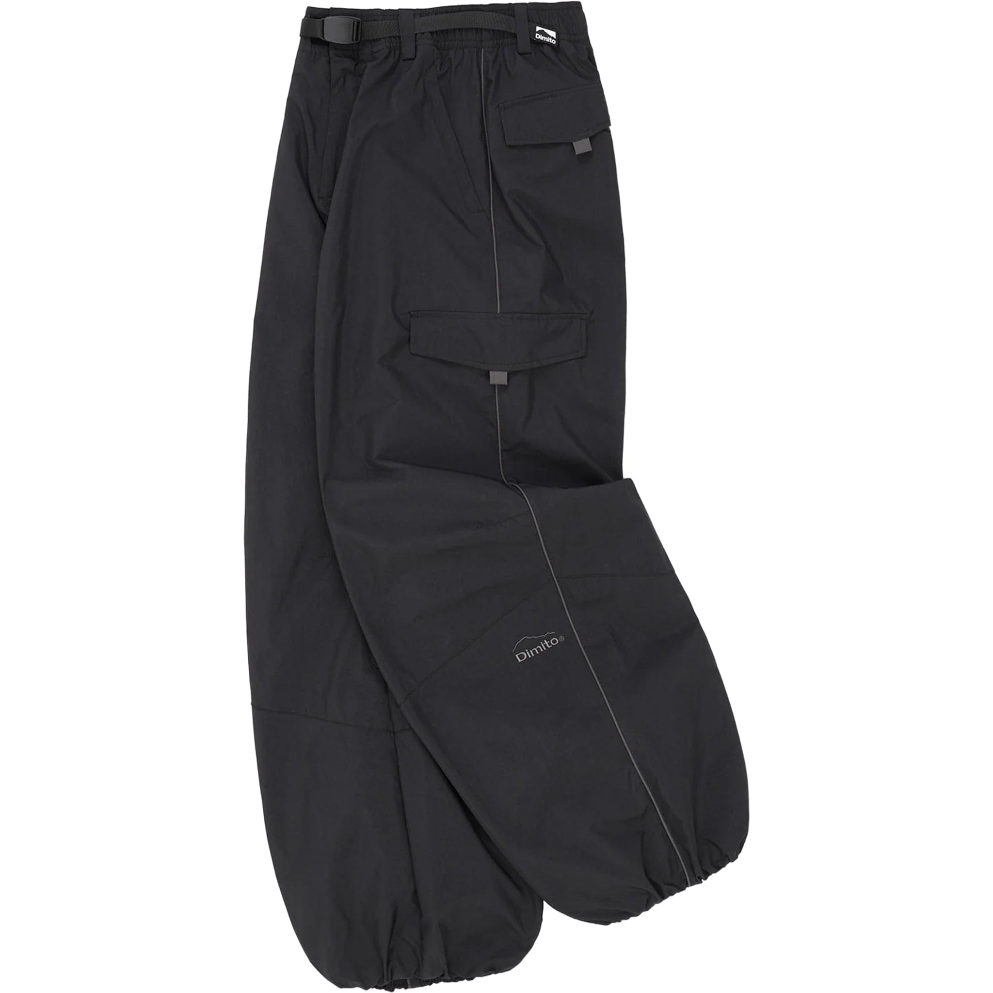 Dimito 25 Air Force Banded Pants Wide Fit LV.1 Mid Black Mens Snowboard Pants
