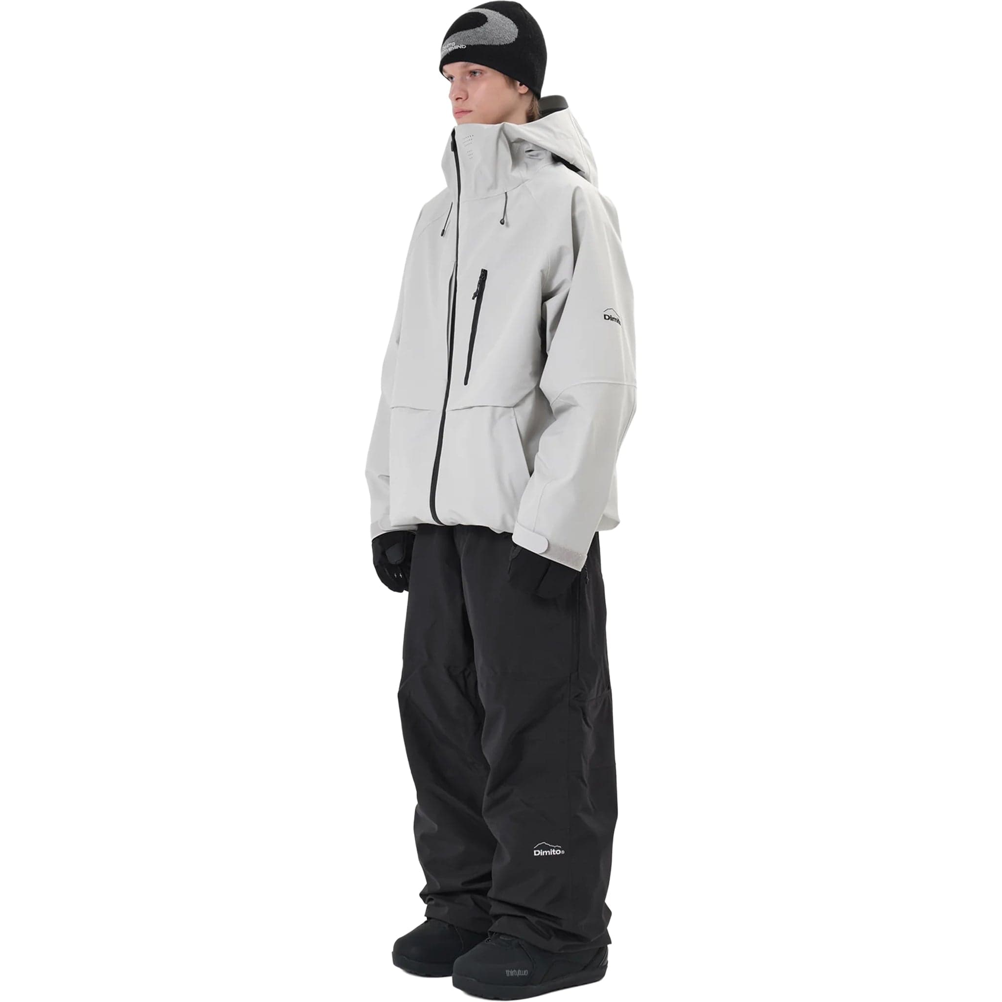 Dimito 25 Apex Jacket Cream White - Sanction Skate And Snow