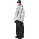 Dimito 25 Apex Jacket Cream White Mens Snowboard Coat