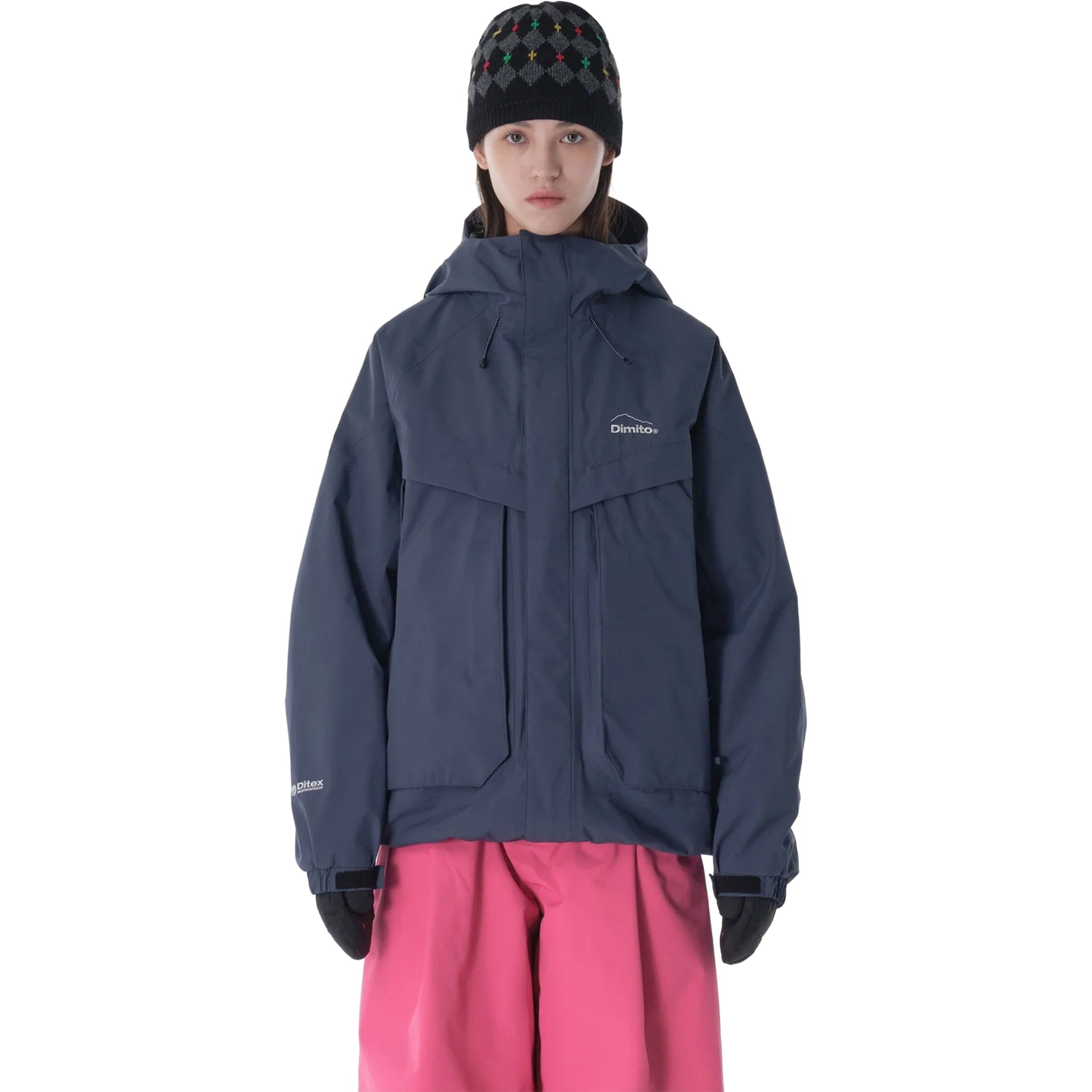 Dimito 25 Astro Jacket Blue Night Womens Snowboard Jacket