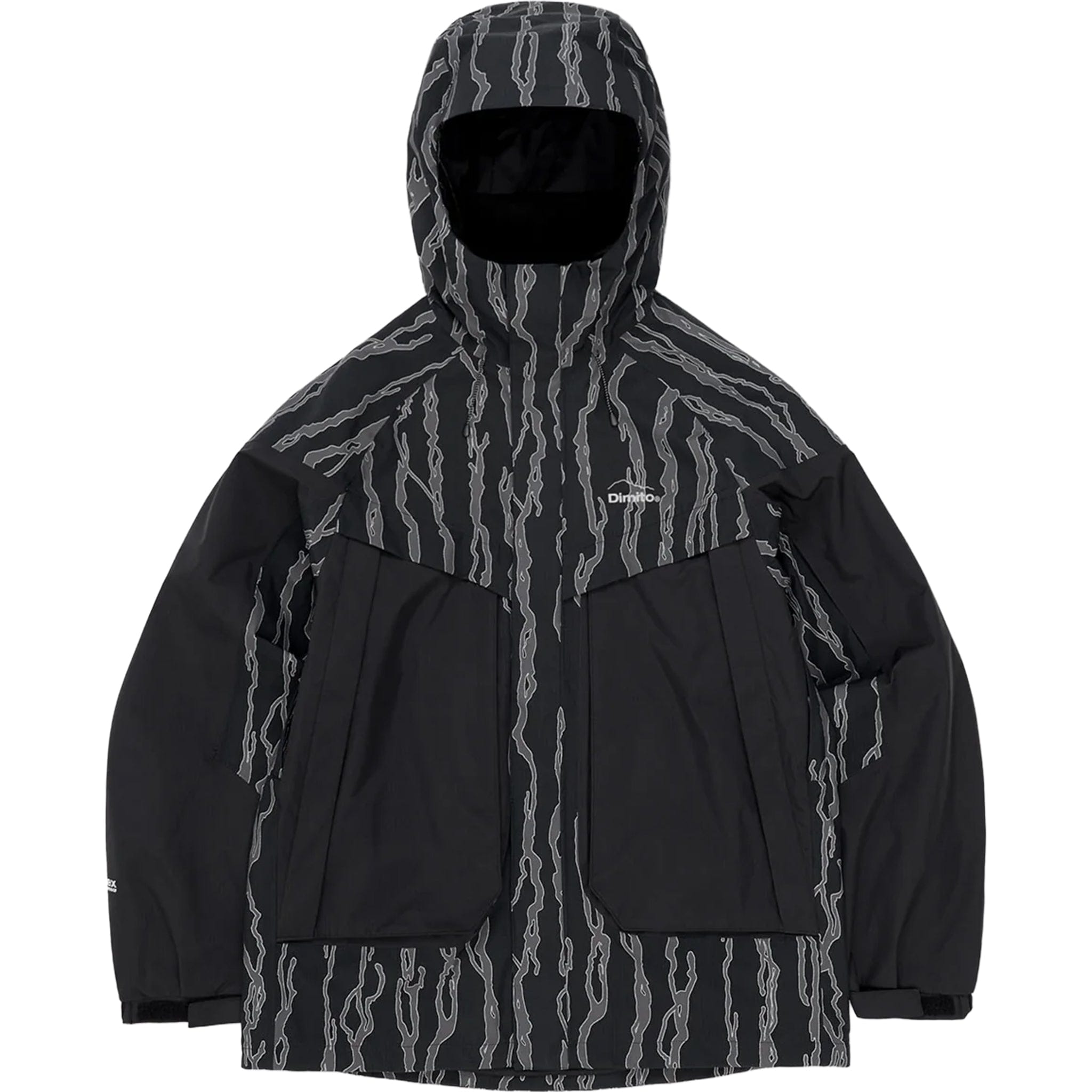 Dimito 25 Astro Jacket Hae MT Black Mens Snowboard Coat