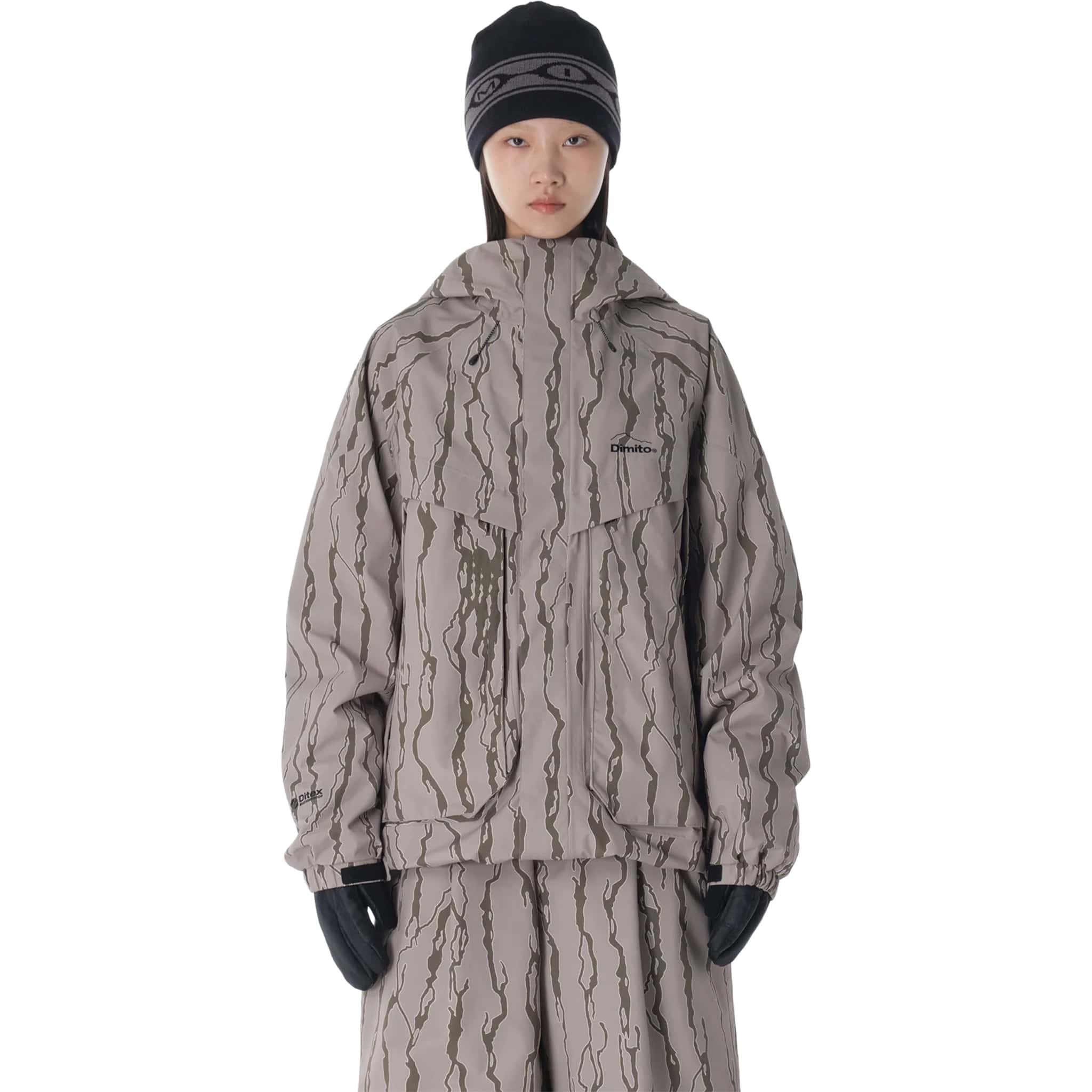 Dimito 25 Astro Jacket Hae MT Sand Womens Snowboard Jacket