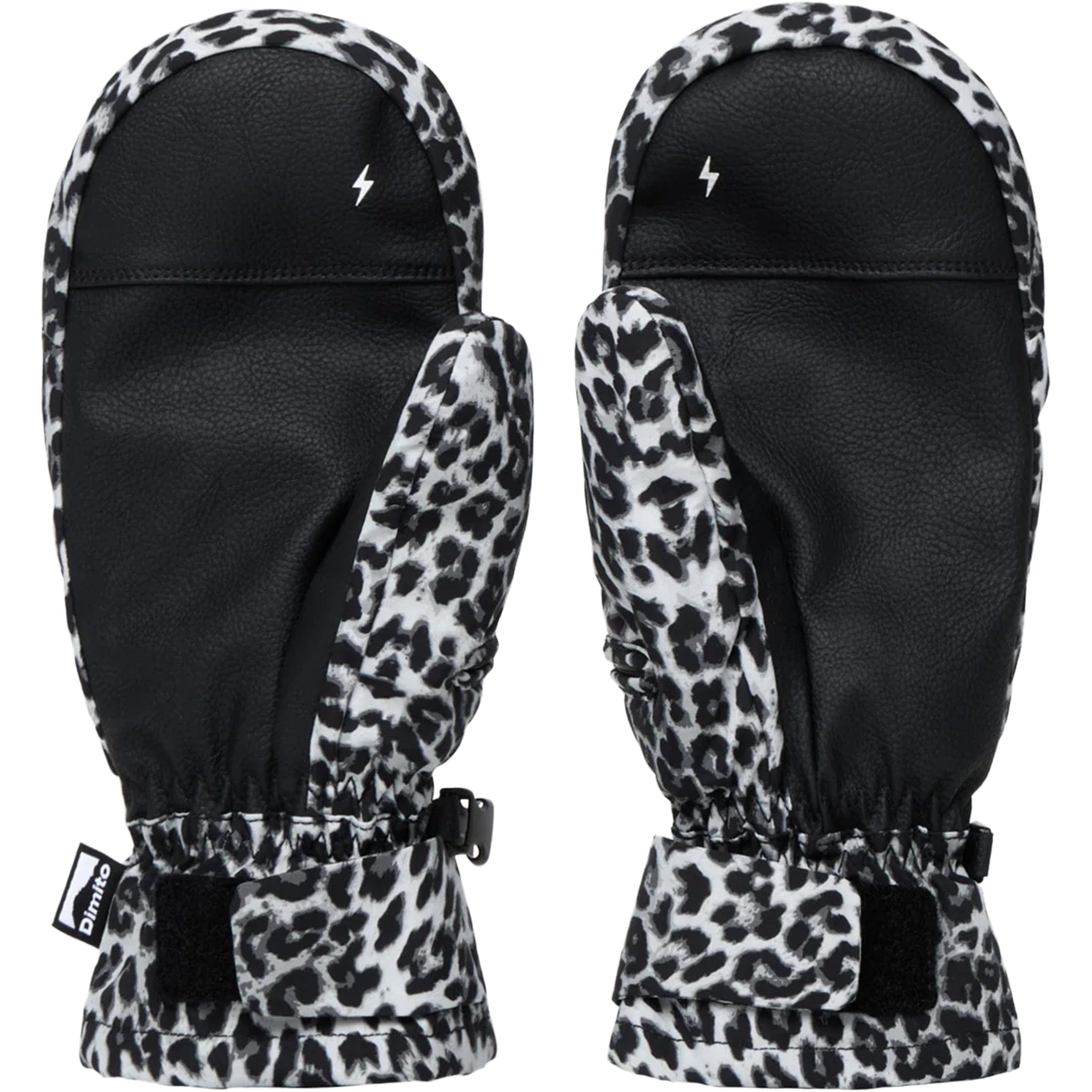 Dimito 25 Easy Open Mitten Leo White Gloves & Mitts