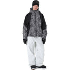 Dimito 25 Quasar Full Zip Jacket Leo White Womens Snowboard Jacket