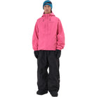 Dimito Air Vent Banded Pants Wide Fit LV.1 Black Mens Snowboard Pants