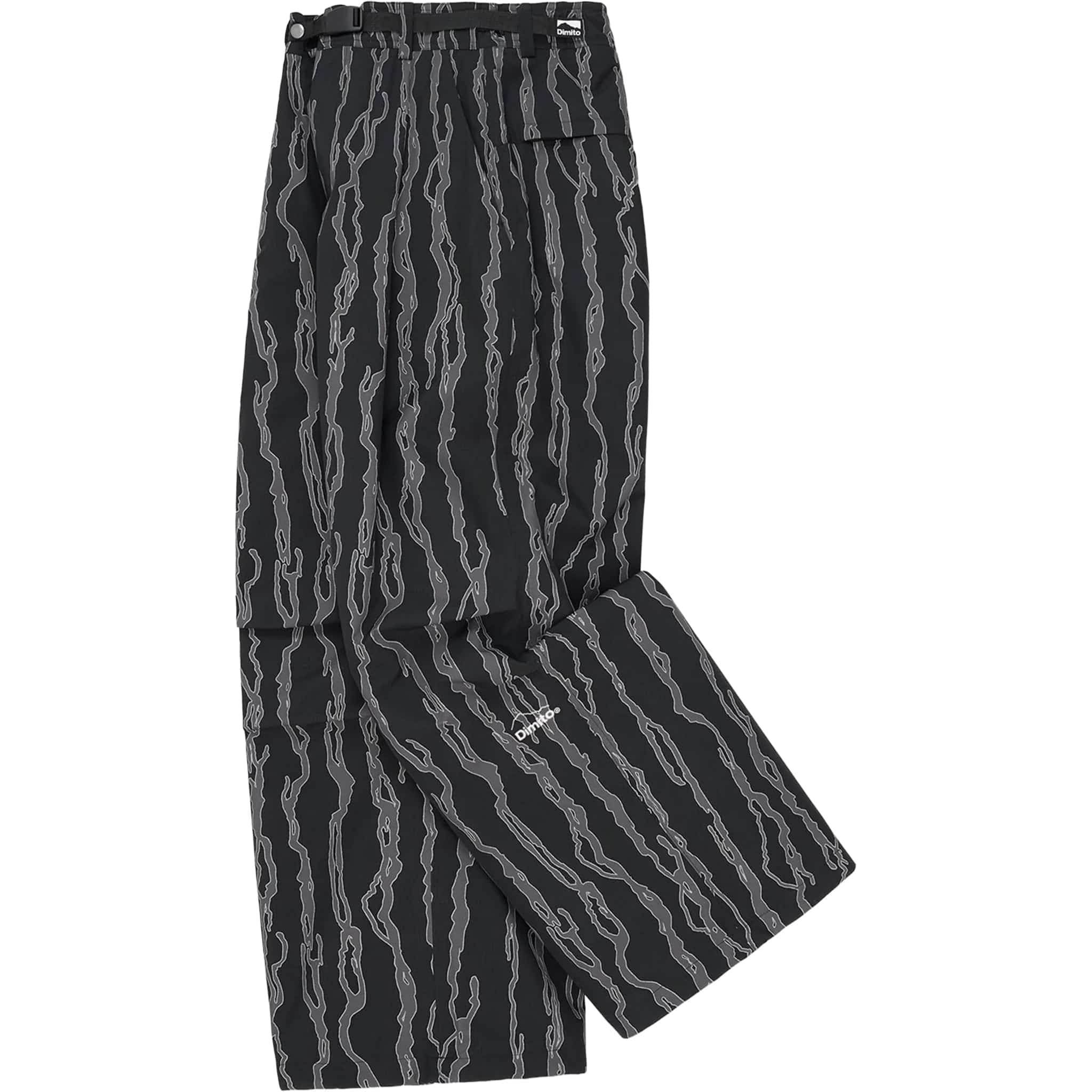 Dimito Basic Wide Pants Wide Fit LV.2 Hae MT Black Mens Snowboard Pants