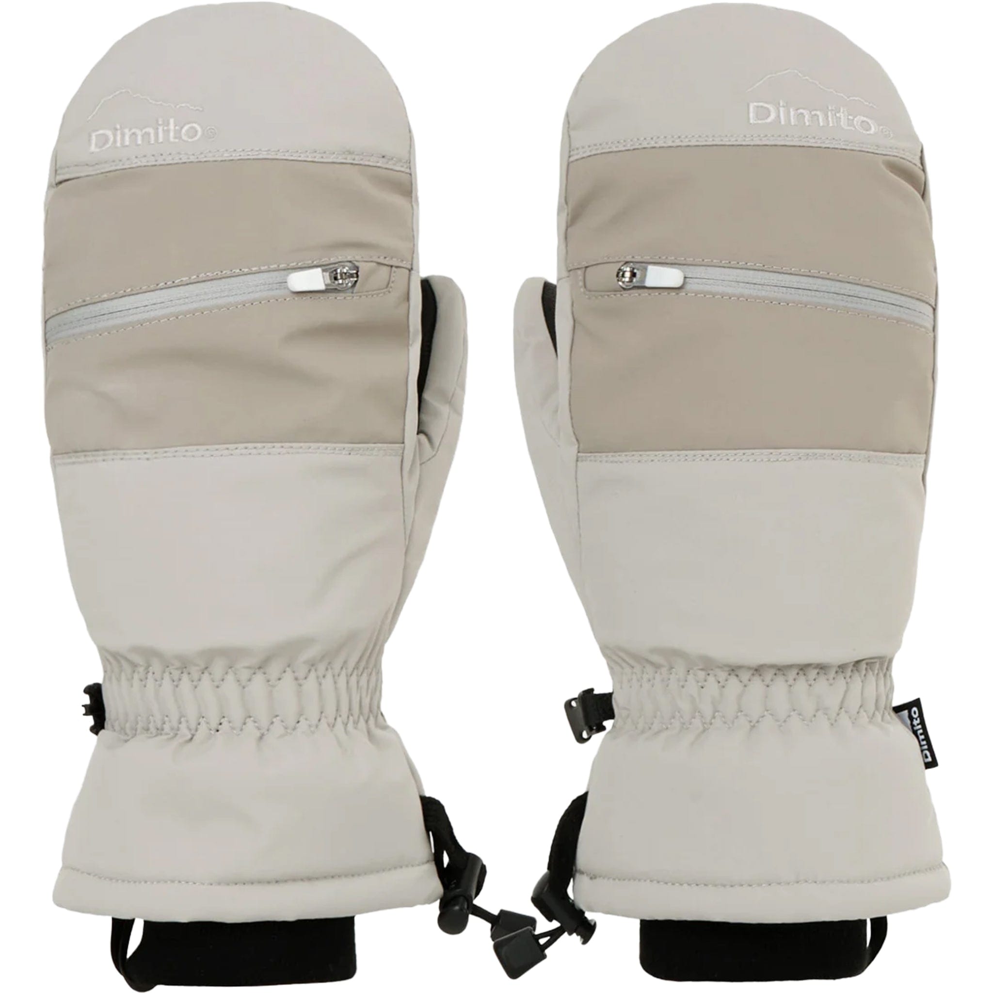 Dimito Block Vent Mitten Oatmeal Gloves & Mitts