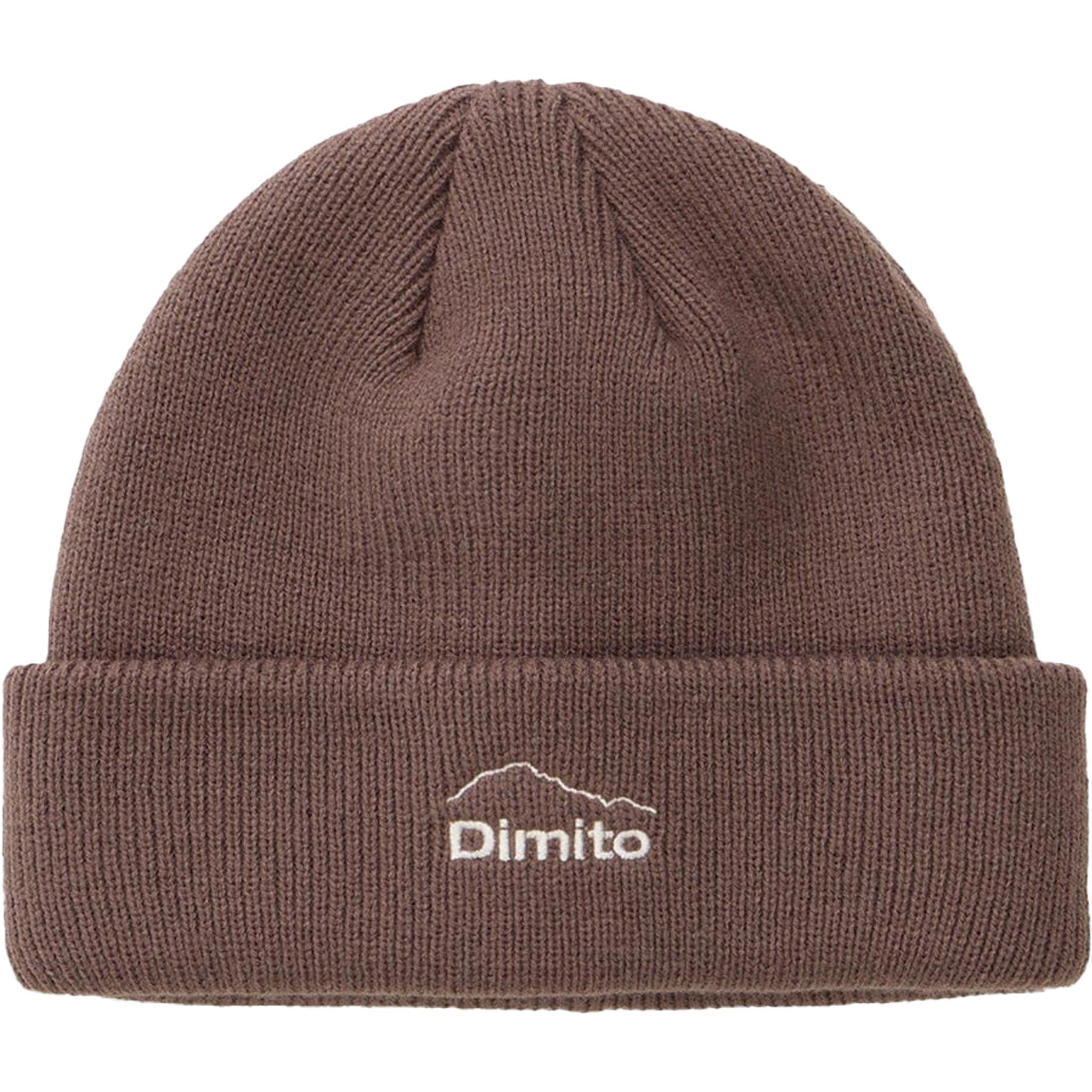 Dimito DMT Logo Beanie Cocoa Beanie