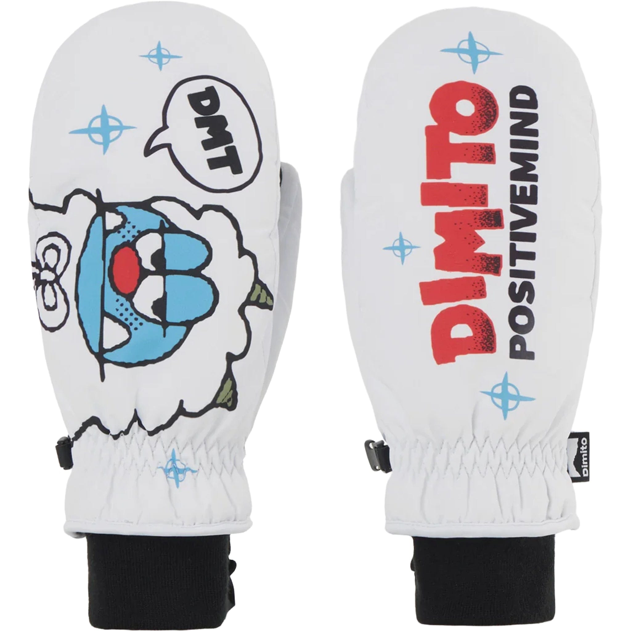 Dimito G-Works Mitten Turri White Gloves & Mitts