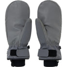 Dimito Leather 3-Way Open Mitten Cool Grey Gloves & Mitts