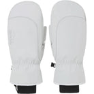 Dimito Leather 3-Way Open Mitten Cool White Gloves & Mitts