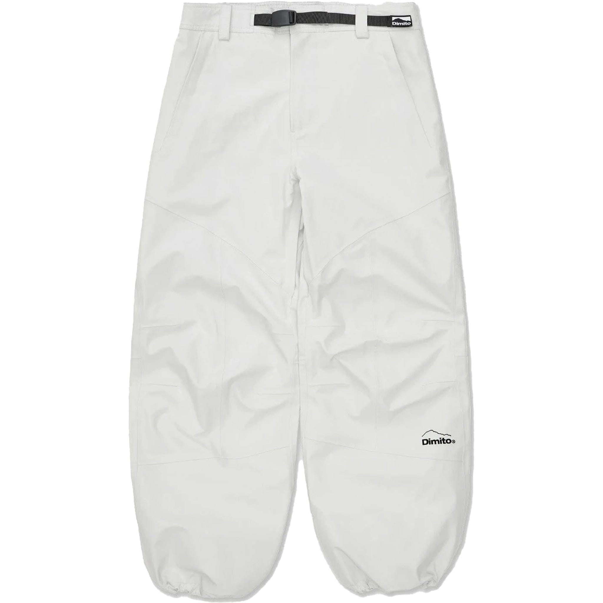 Dimito Level OG 2L Pants Cool White 2025 Mens Snowboard Pants