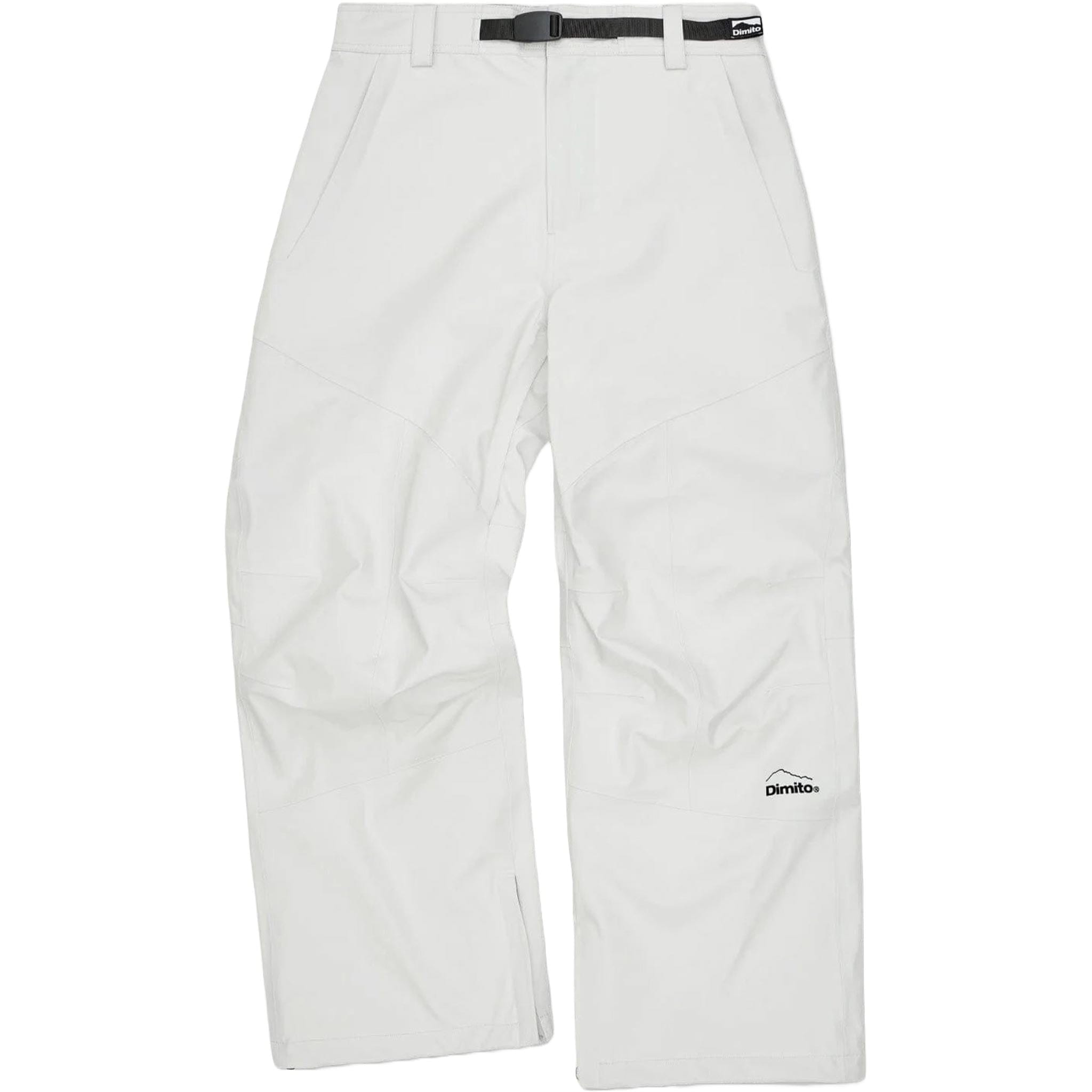 Dimito Level OG 2L Pants Cool White 2025 Mens Snowboard Pants