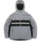 Dimito Line Wind Jacket Reflective Silver Mens Snowboard Coat