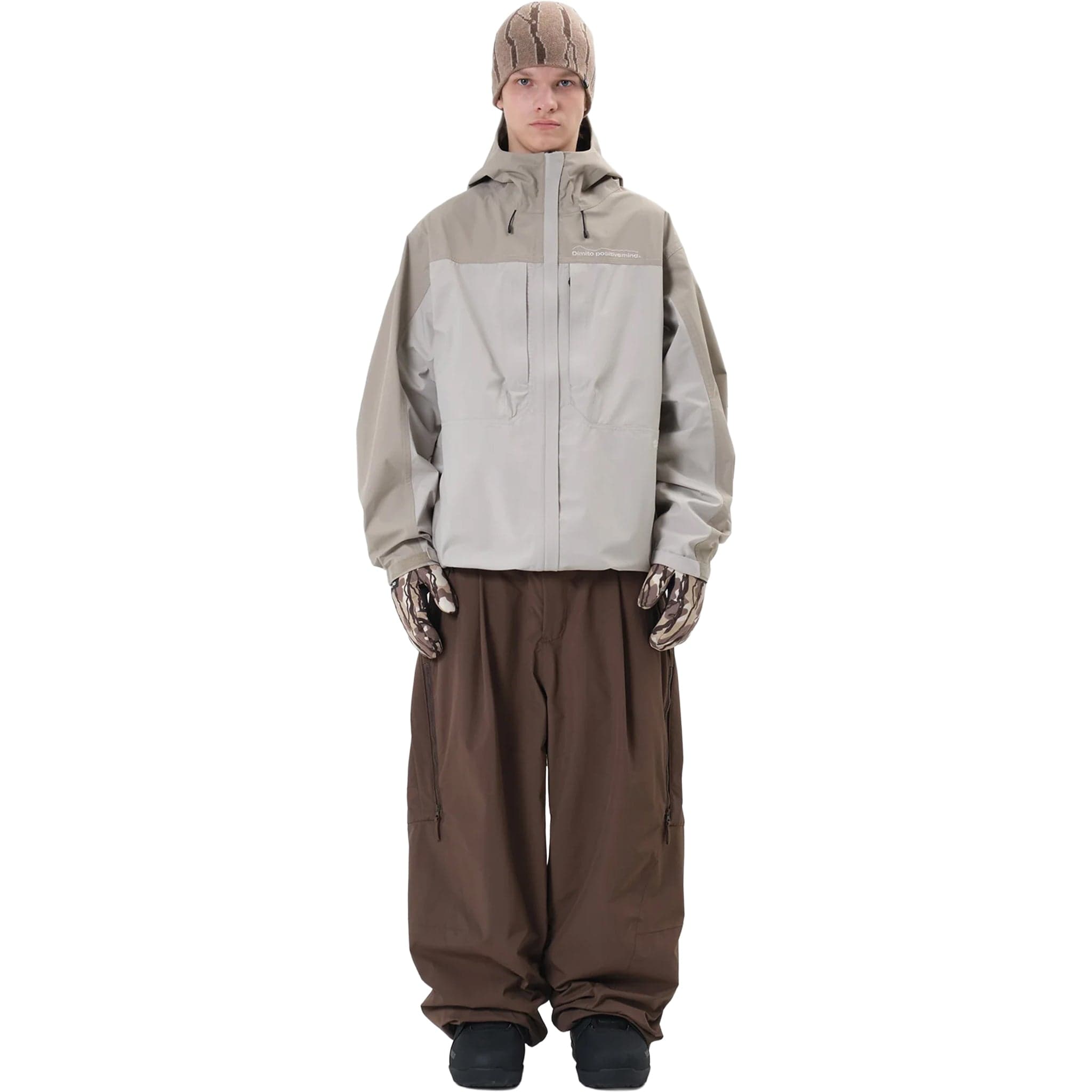 Dimito MT 3L Jacket Goat Mens Snowboard Coat