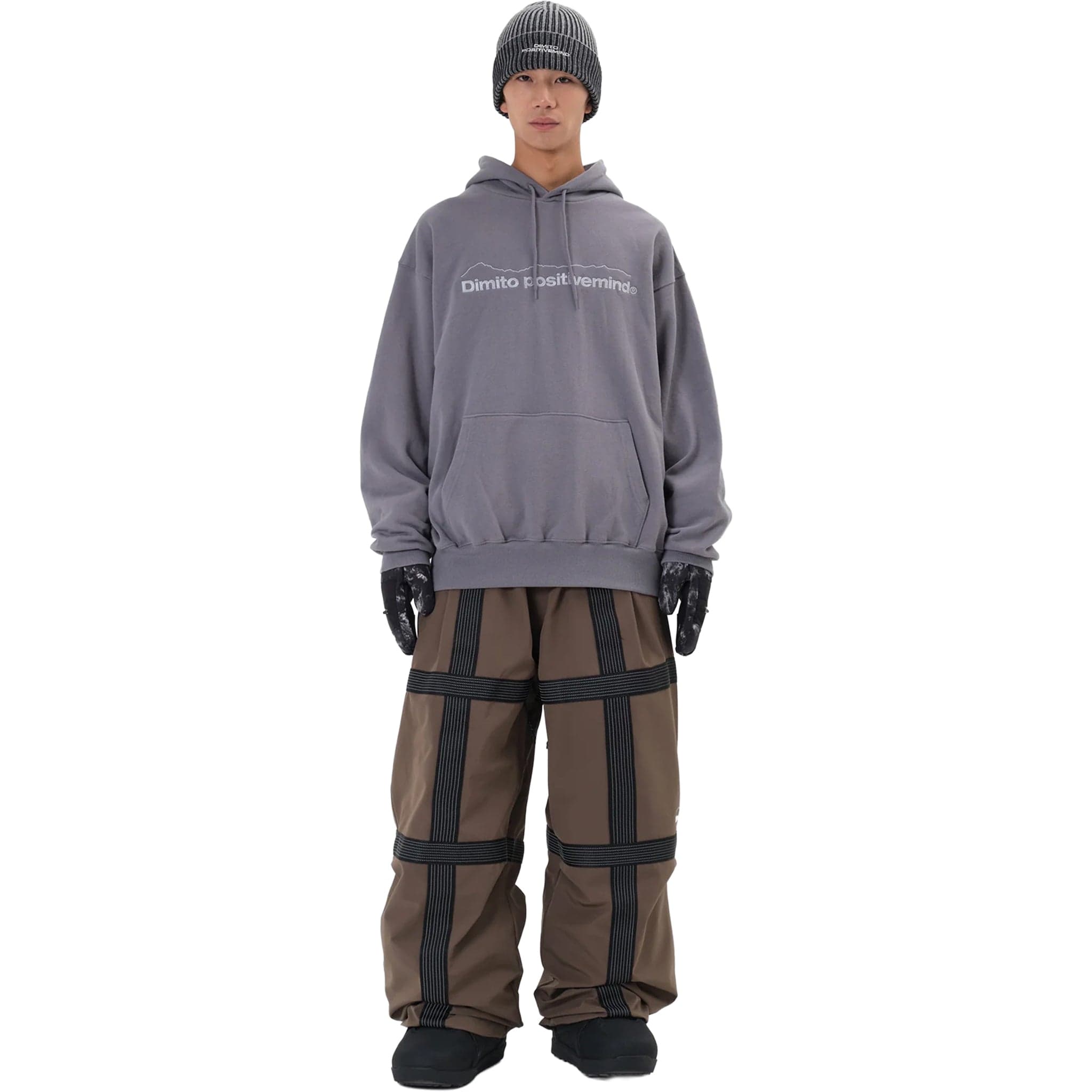 Dimito MT OG Logo Hoodie Cool Grey Sweatshirts