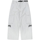 Dimito Volt Cargo Big Pants Wide Fit LV.1 White Womens Snowboard Pants
