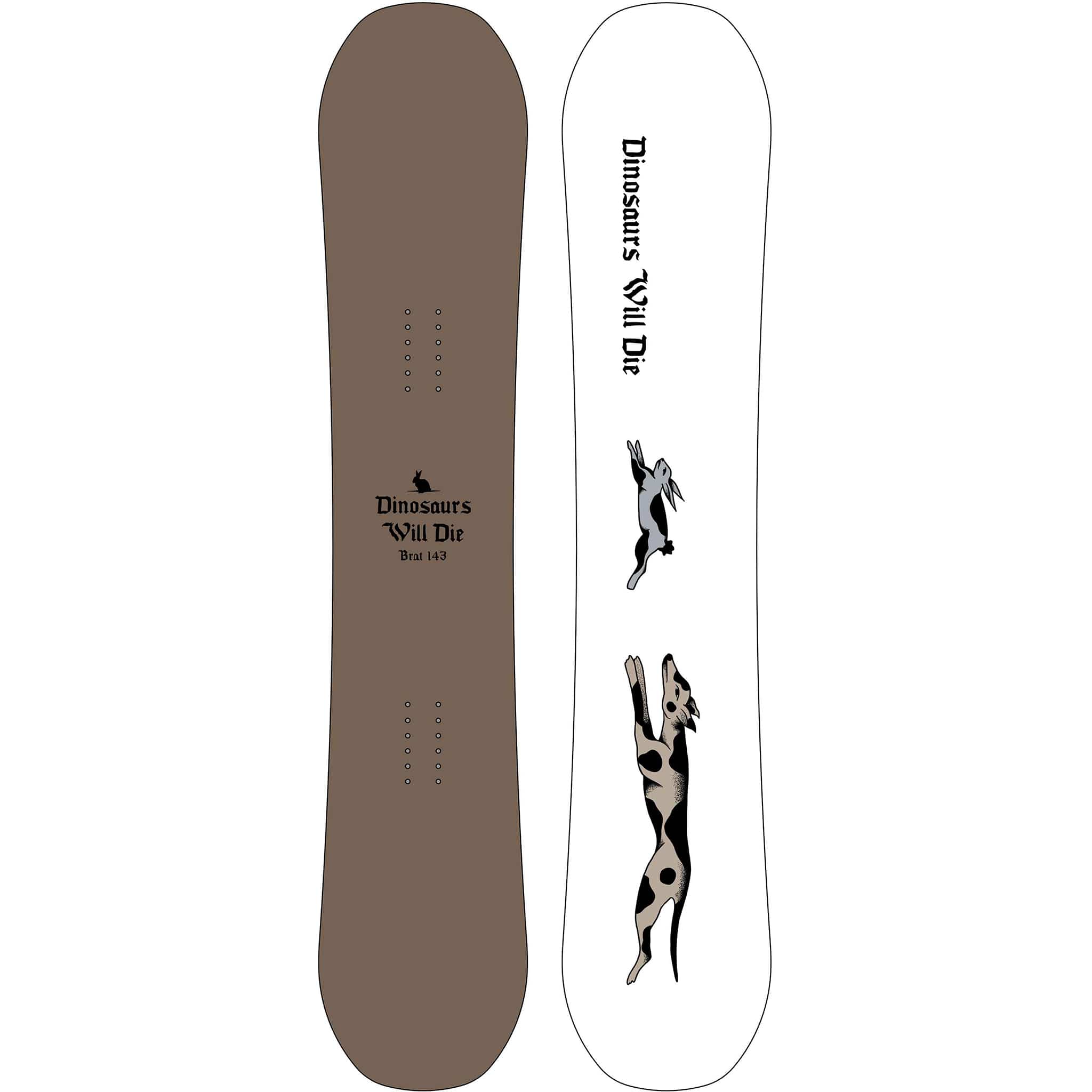 Dinosaurs Will Die Brat Snowboard 2027 Snowboard